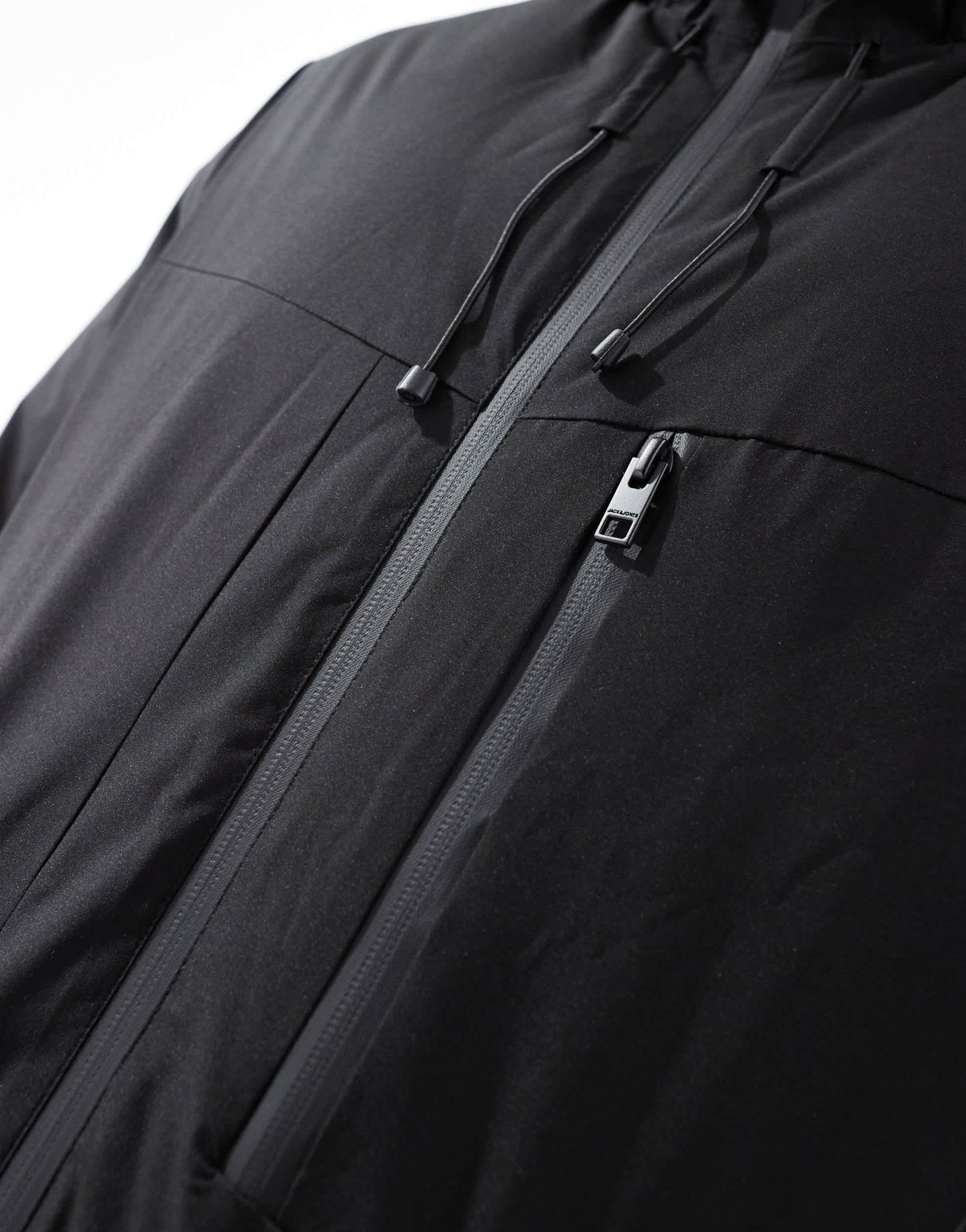 Jack & Jones tech parka in black - ASOS Sample Sale EU Store