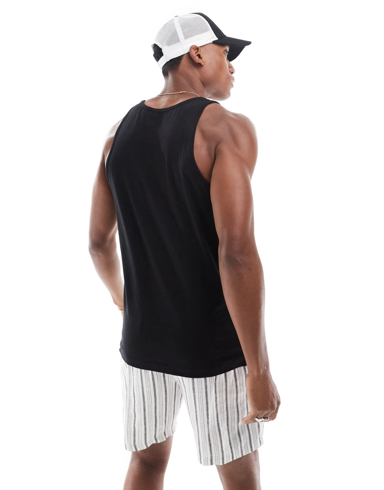 Jack & Jones vest with pocket in black - ASOS Sample Sale EU Store