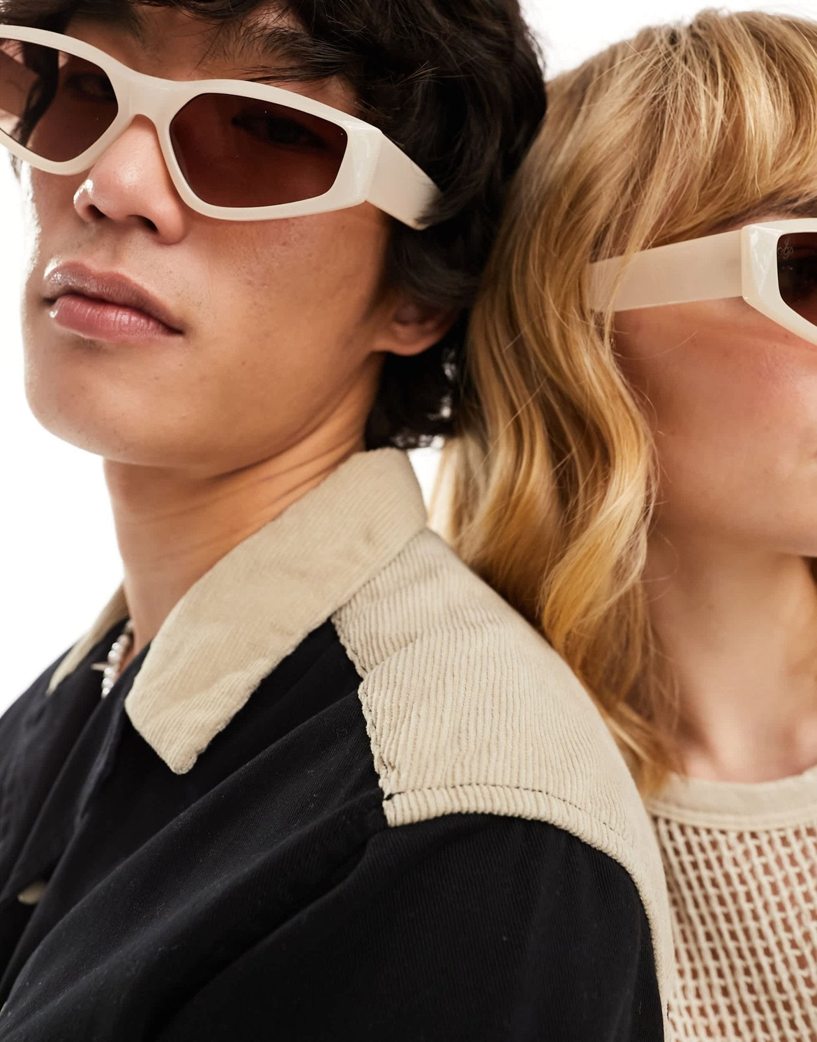 Jeepers Peepers racer sunglasses in yellow - ASOS Sample Sale EU Store