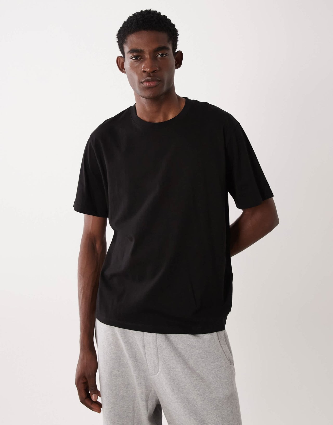 JJ Rebel oversized t-shirt in black - ASOS Sample Sale EU Store