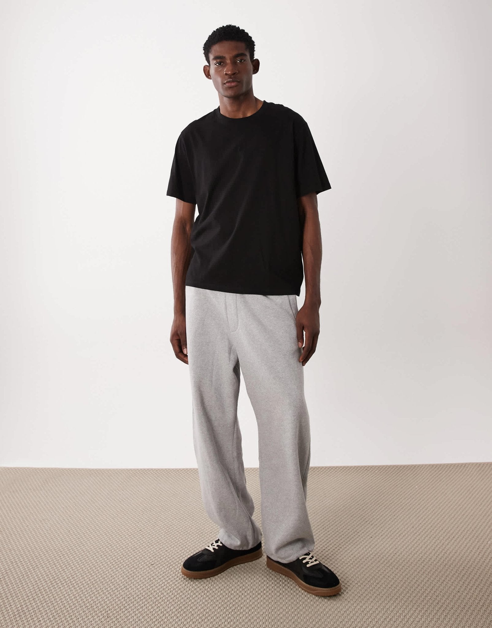 JJ Rebel oversized t-shirt in black - ASOS Sample Sale EU Store