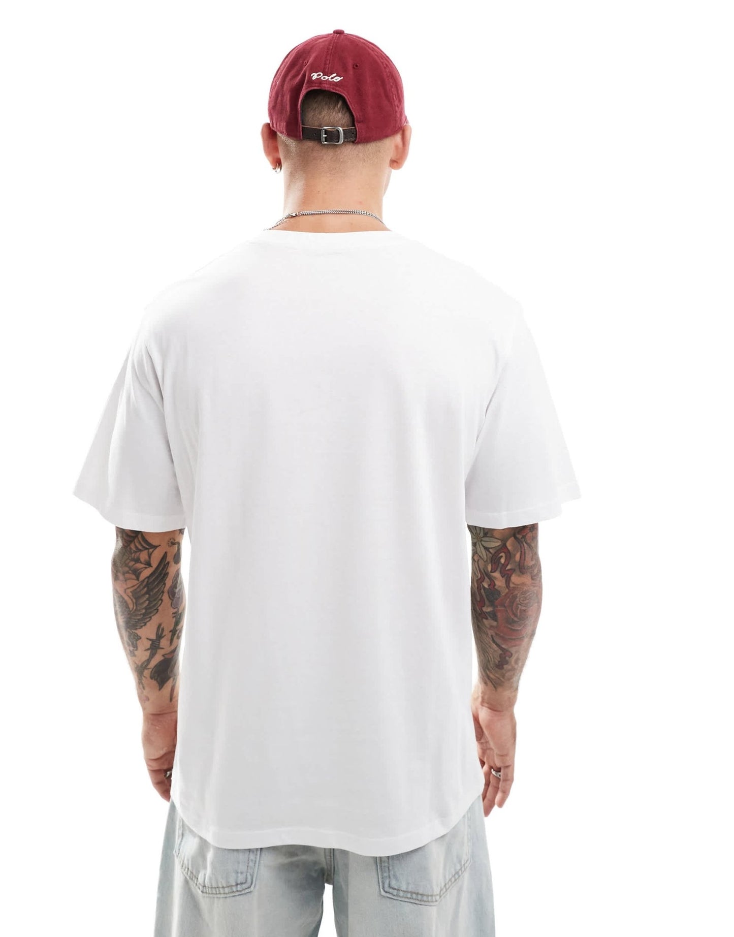 JJ Rebel oversized t-shirt in white - ASOS Sample Sale EU Store