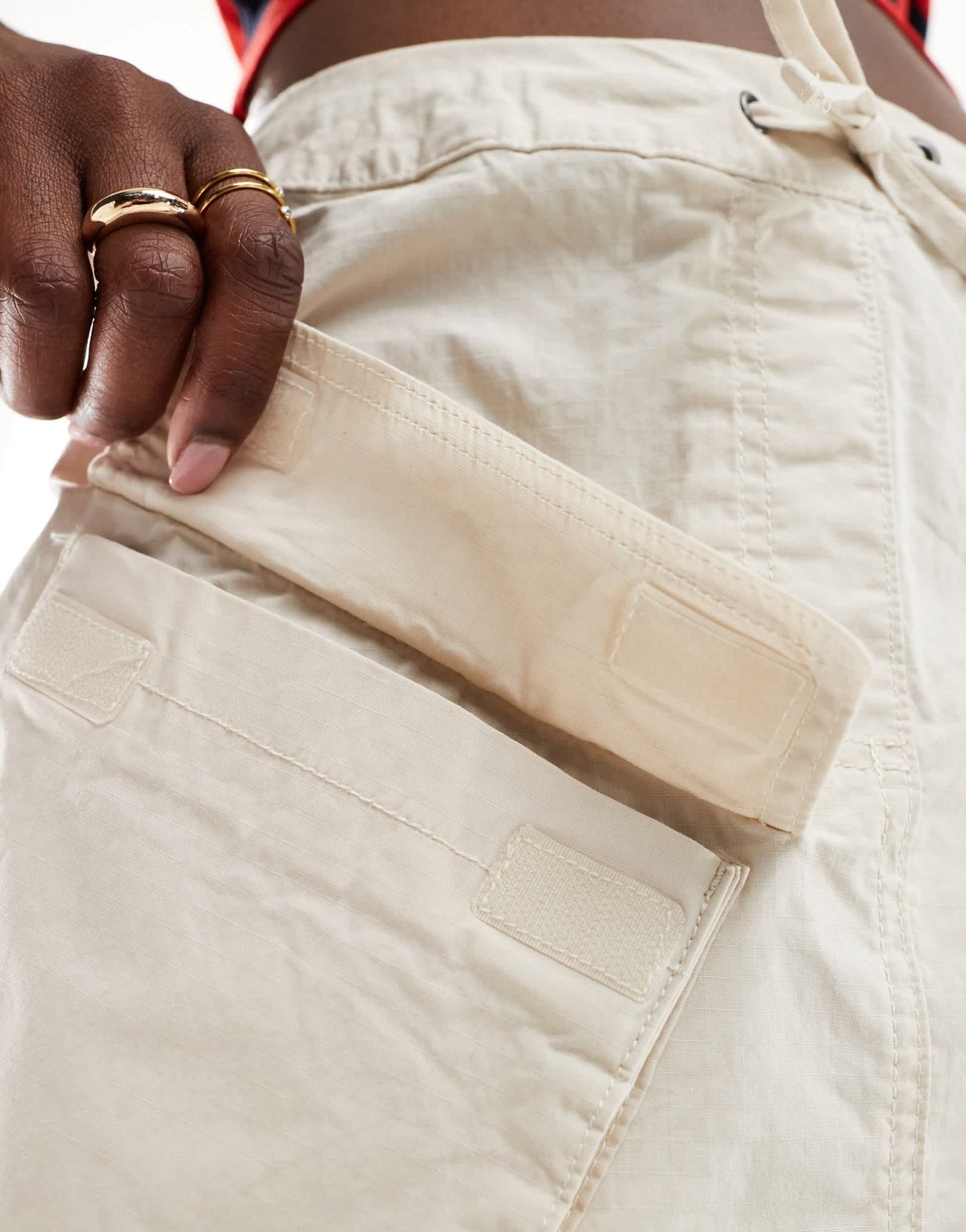 JJXX cargo mini skirt in beige - ASOS Sample Sale EU Store