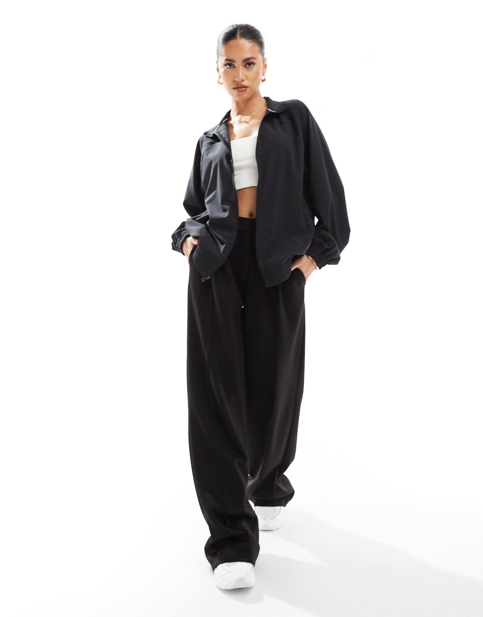 Jordan woven jacket in black - ASOS Sample Sale EU Store