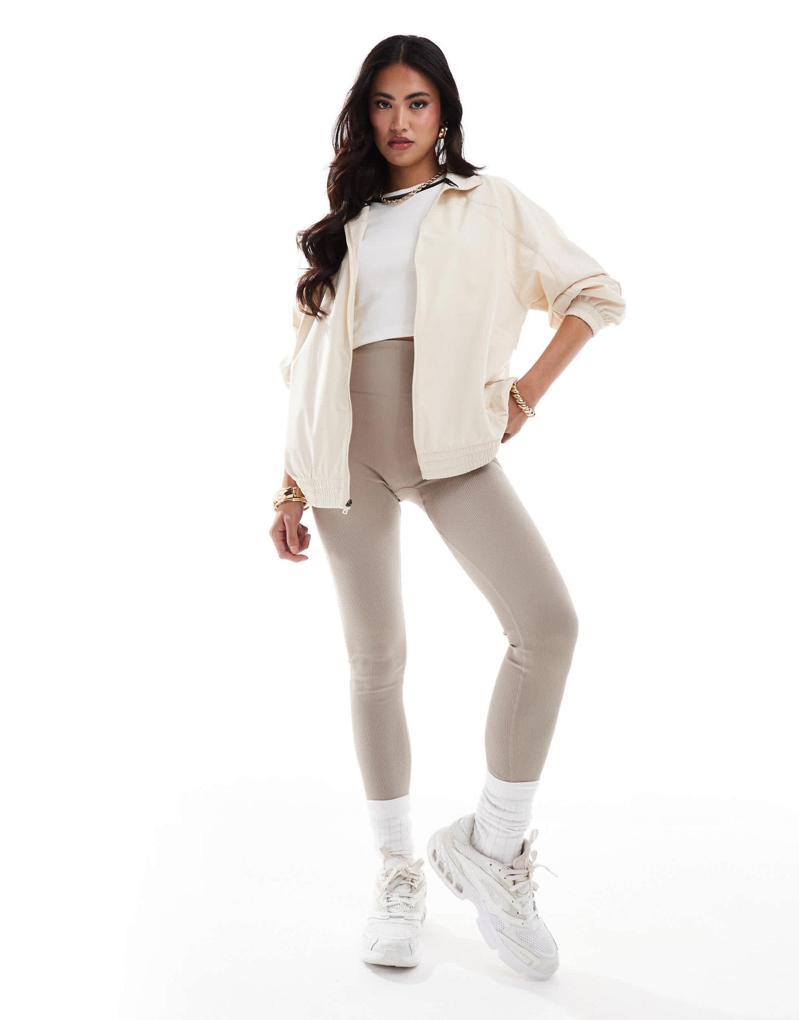 Jordan woven jacket in stone - ASOS Sample Sale EU Store