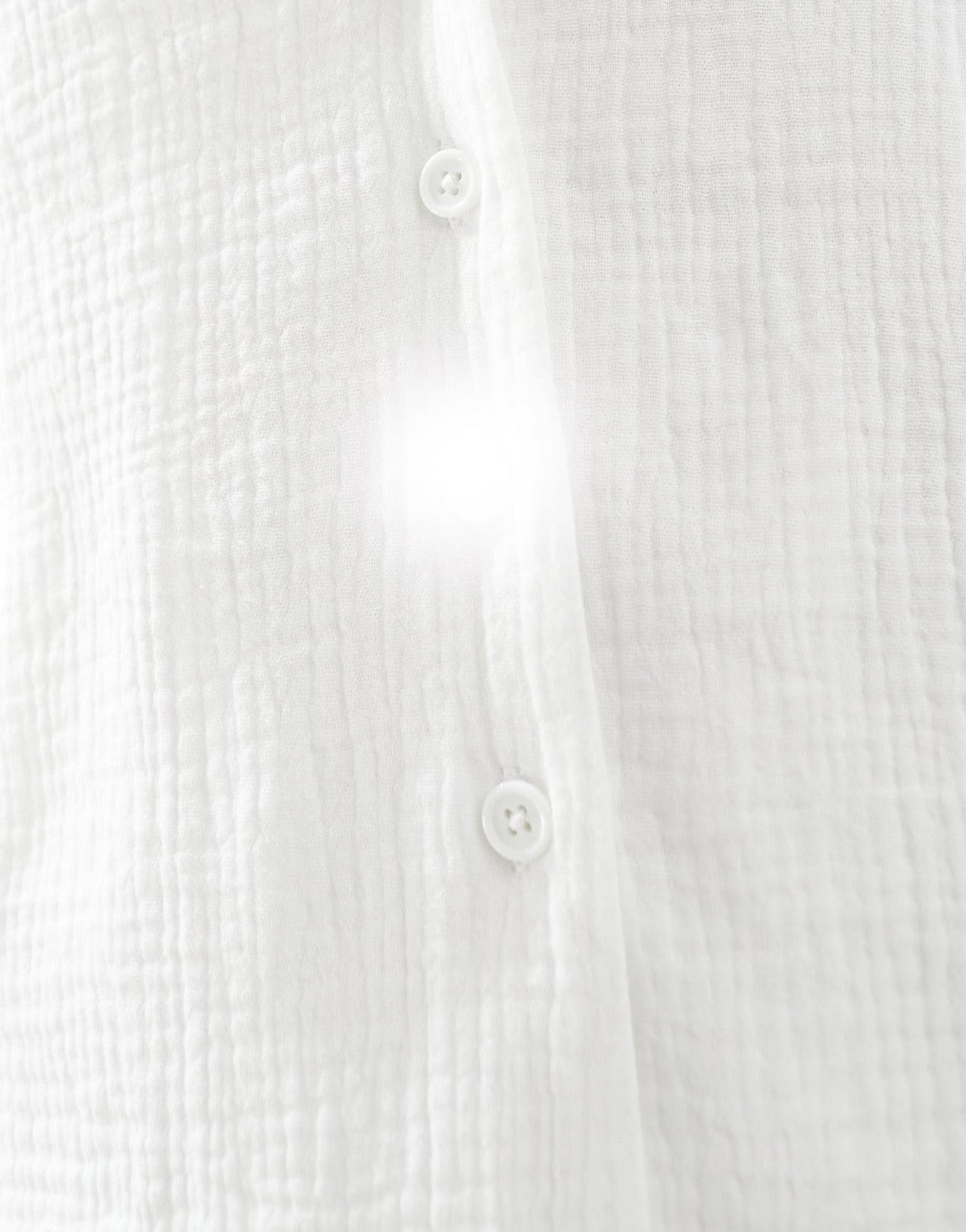 Kaiia exclusive cotton rich textured button down sleeveless top co - ord in white - ASOS Sample Sale EU Store