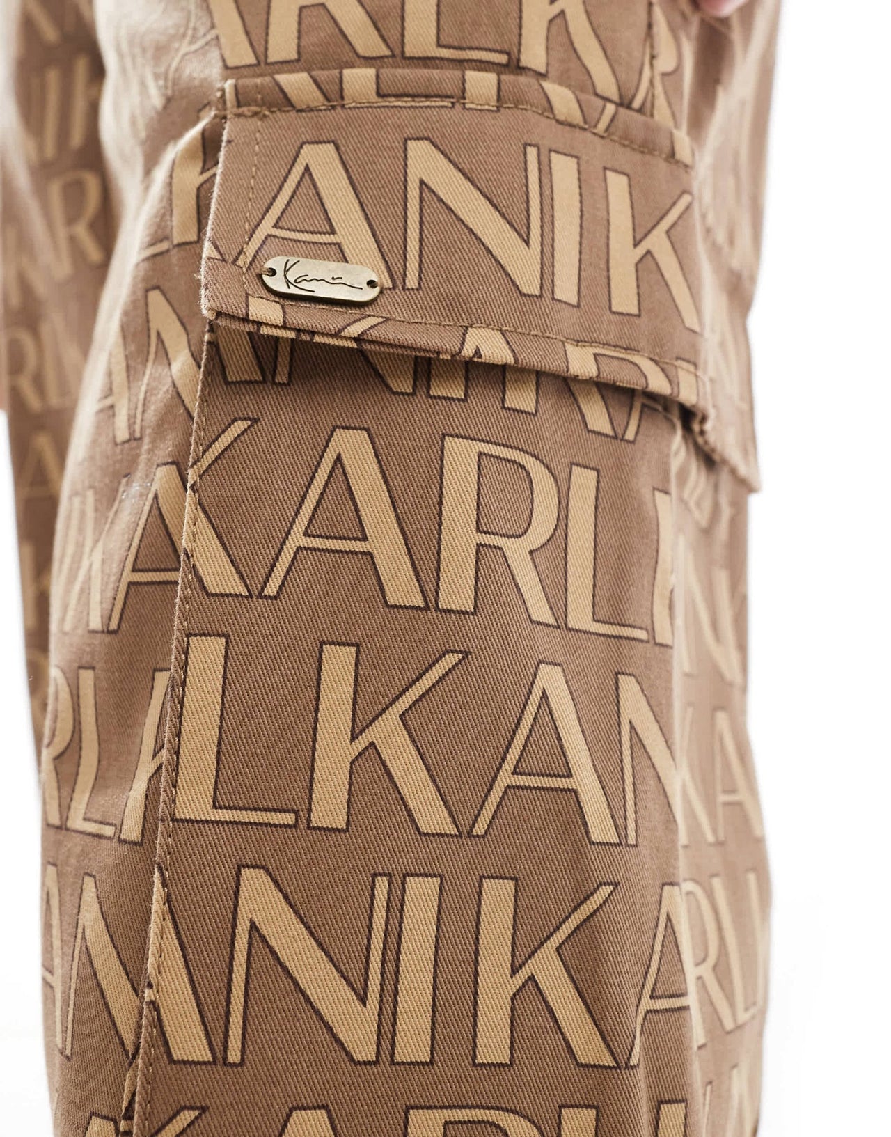 Karl Kani co - ord cargo trousers in light beige - ASOS Sample Sale EU Store