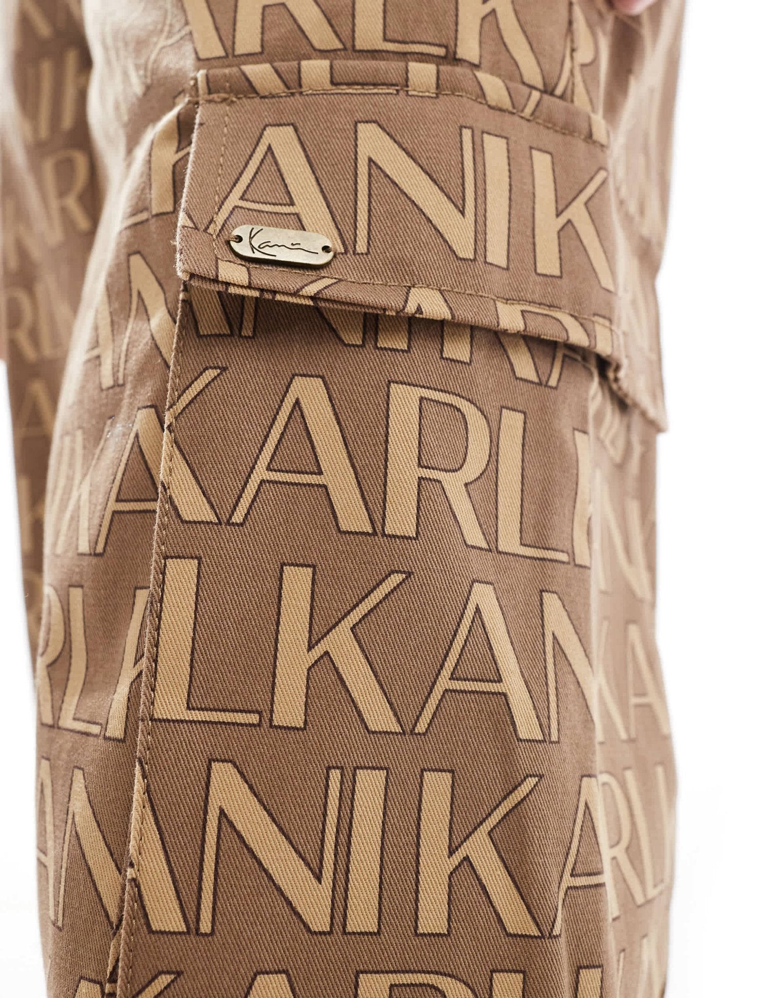 Karl Kani co - ord cargo trousers in light beige - ASOS Sample Sale EU Store