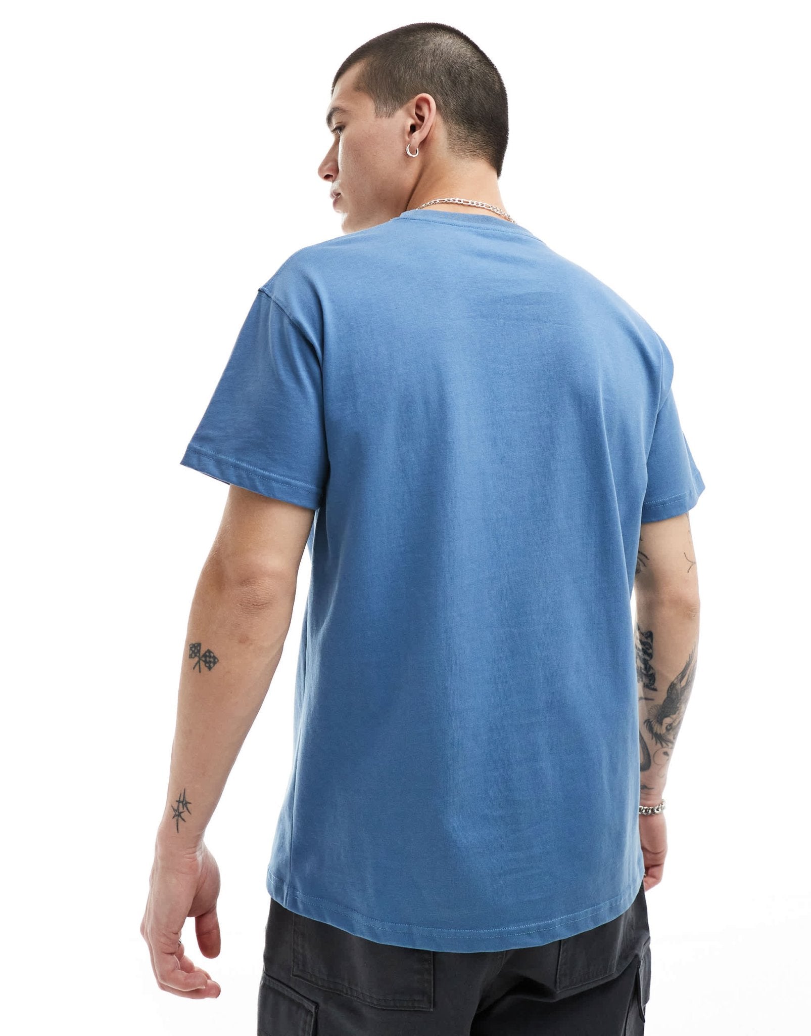 Kavu heritage front logo t-shirt in blue - ASOS Sample Sale EU Store