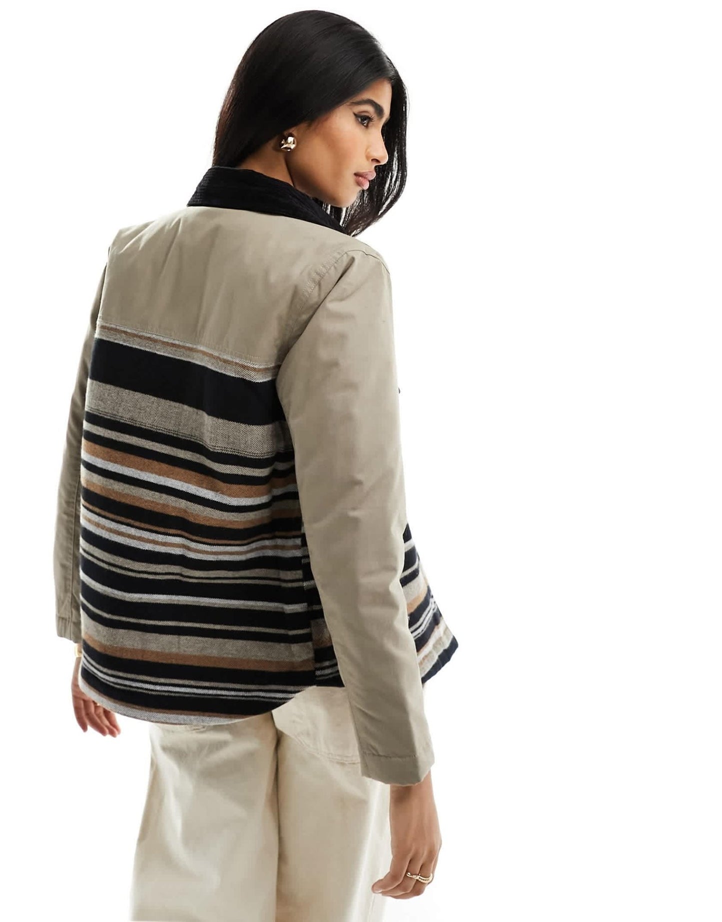 Kavu zaltana workwear jacket in beige - ASOS Sample Sale EU Store
