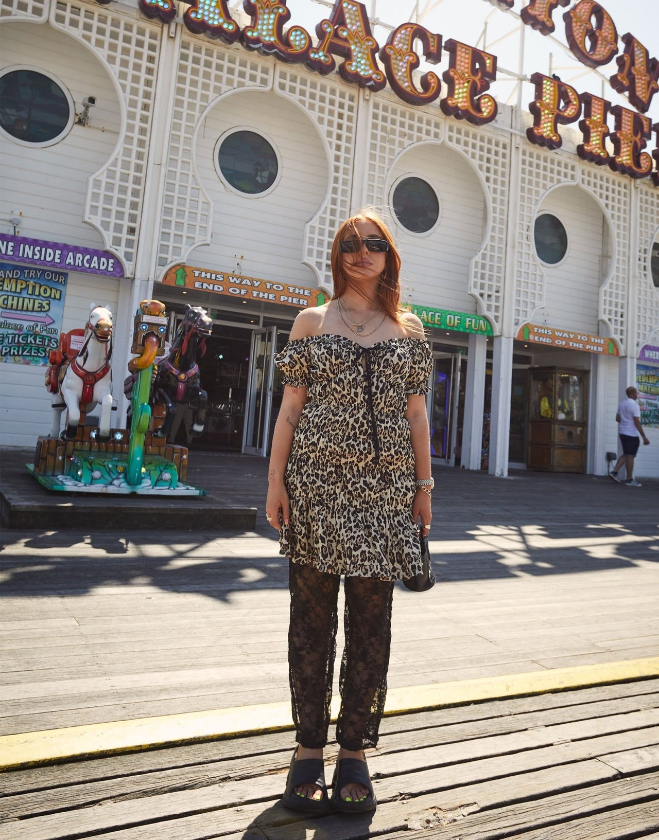 Labelrail x Laura Elizabeth Klein ruched mini dress in leopard - ASOS Sample Sale EU Store