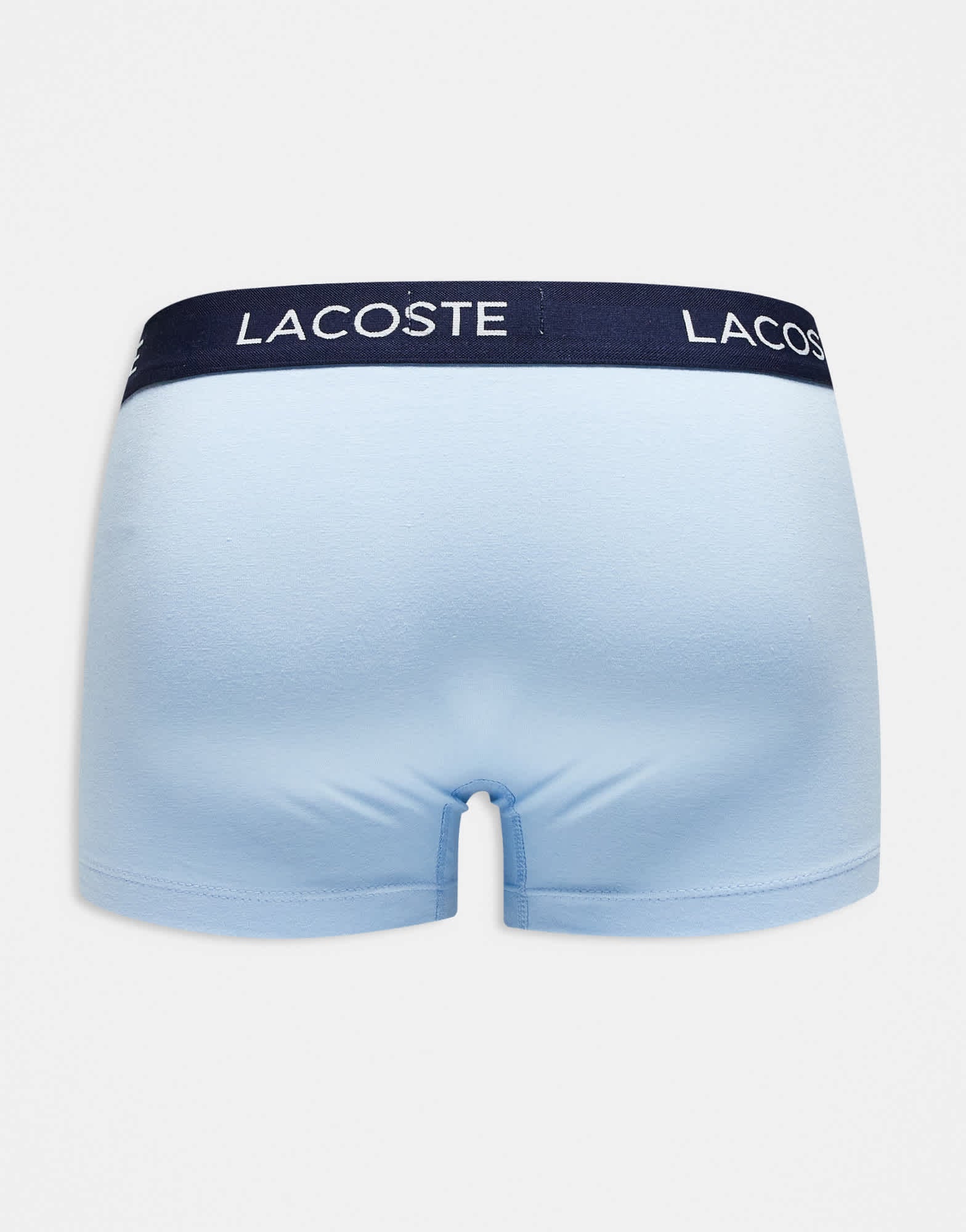 Lacoste 3 pack trunks in blue - ASOS Sample Sale EU Store