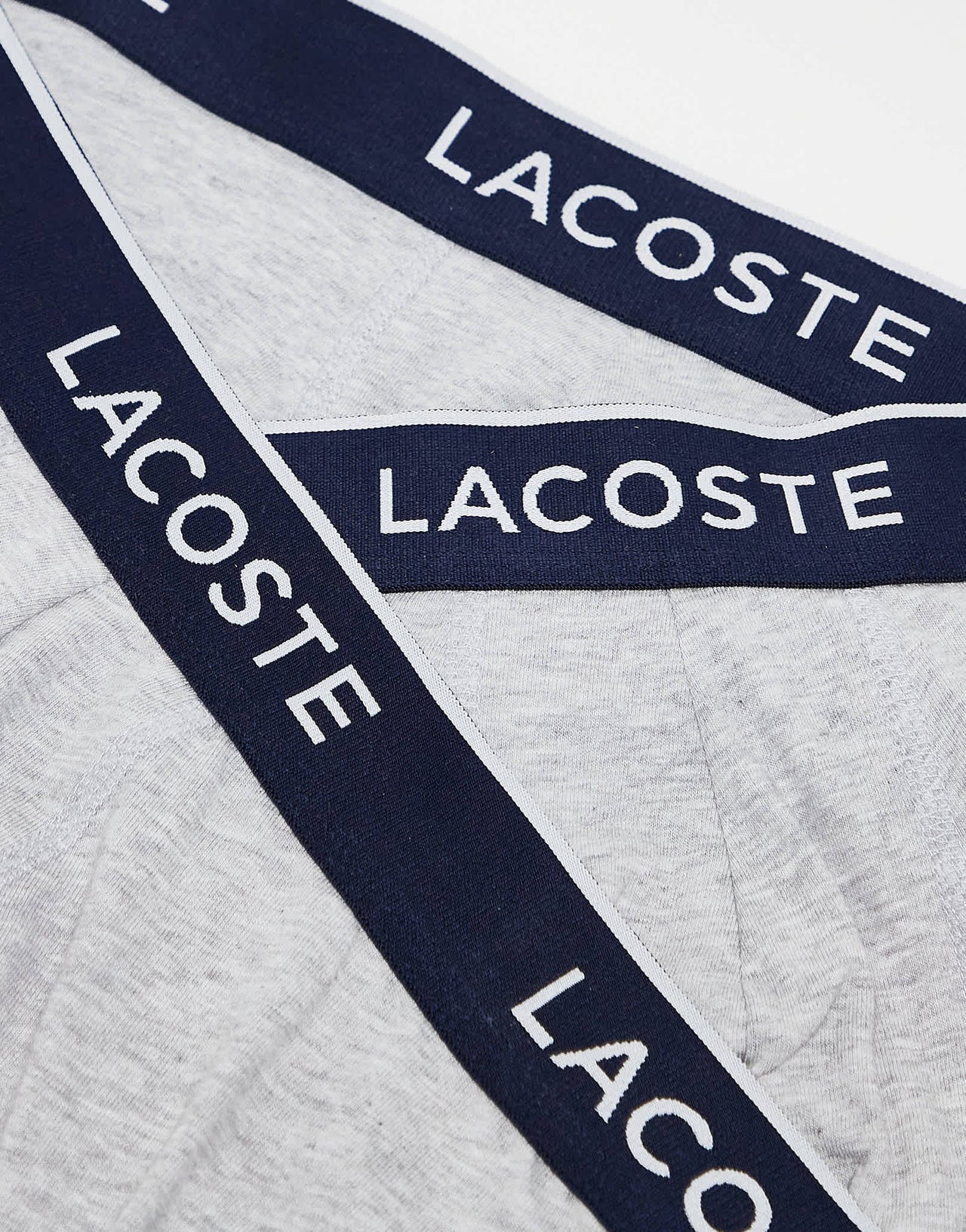Lacoste 3 pack trunks in grey - ASOS Sample Sale EU Store
