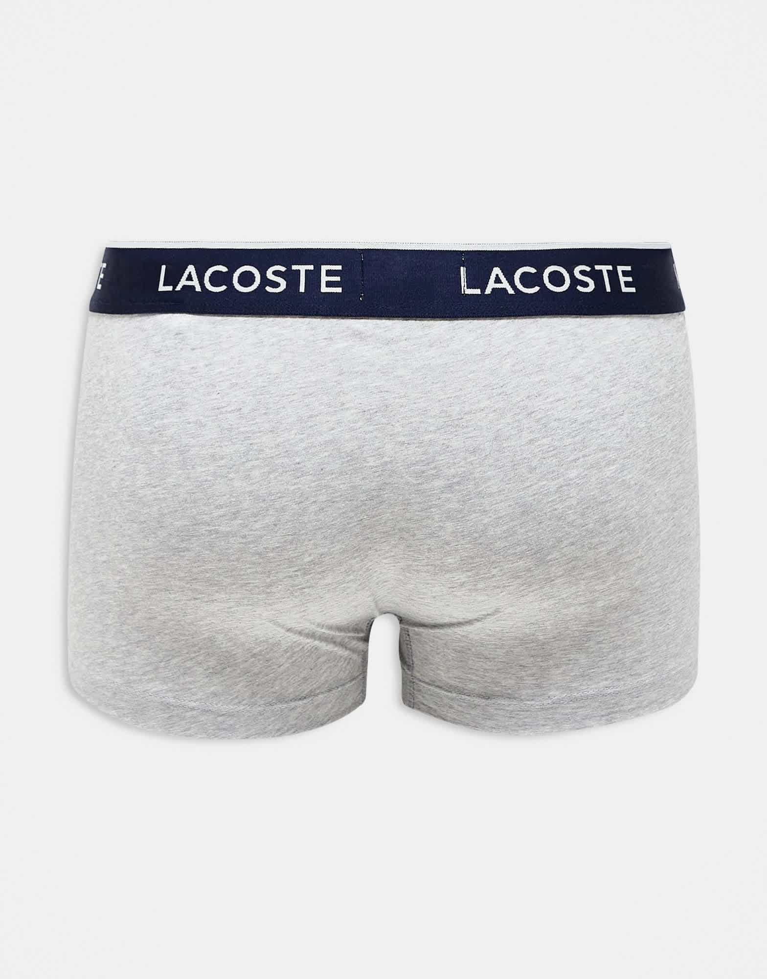Lacoste 3 pack trunks in grey - ASOS Sample Sale EU Store