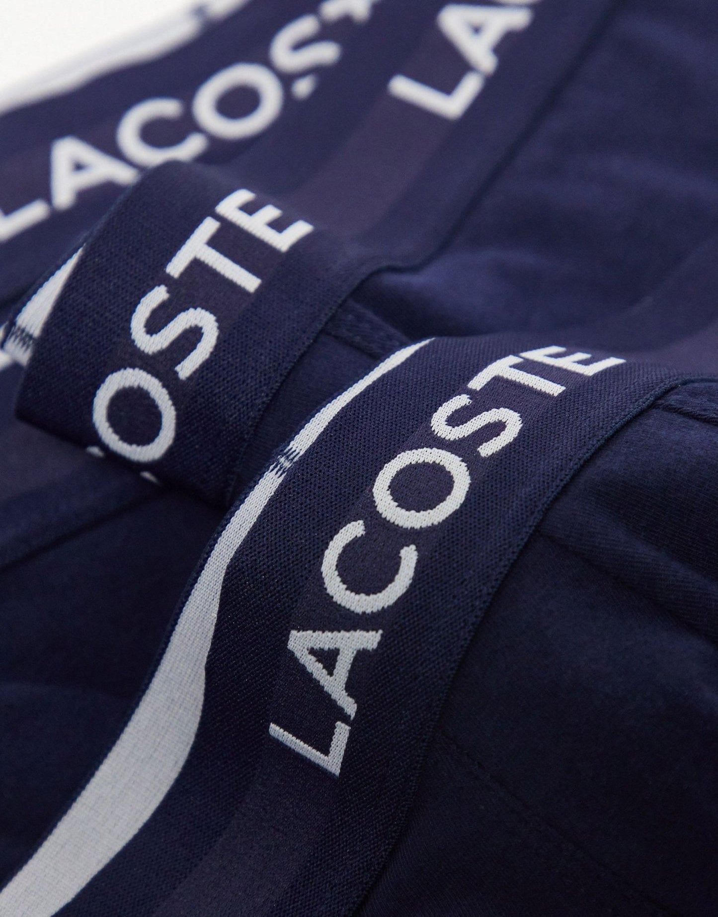 Lacoste 3 pack trunks in navy - ASOS Sample Sale EU Store