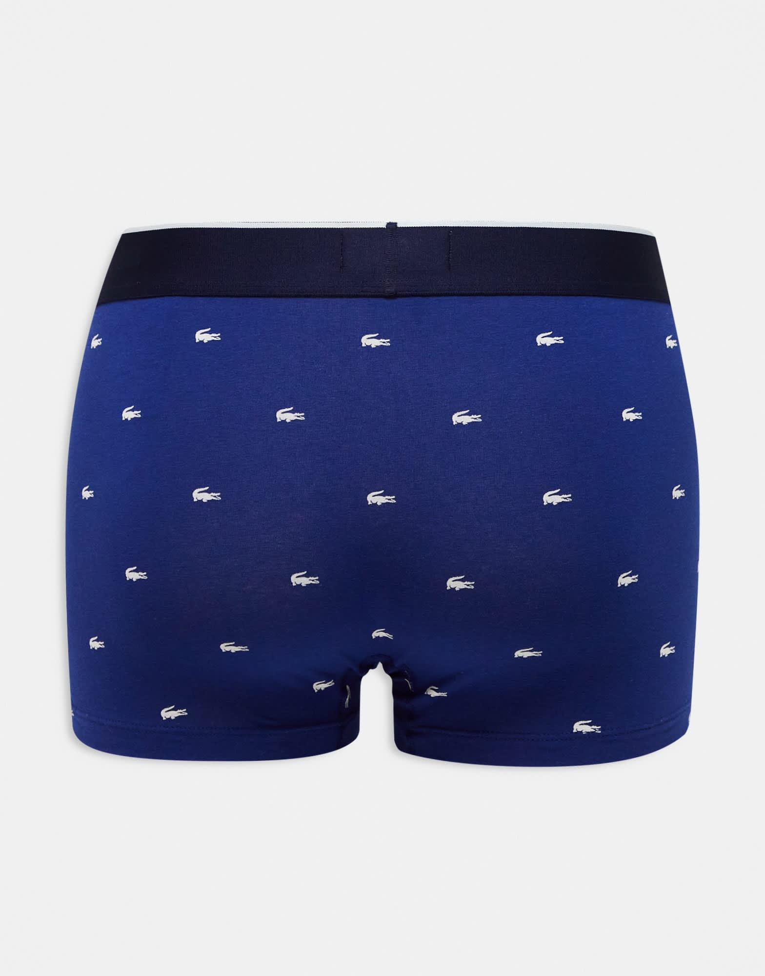 Lacoste graphics 3 pack trunks in multi - ASOS Sample Sale EU Store