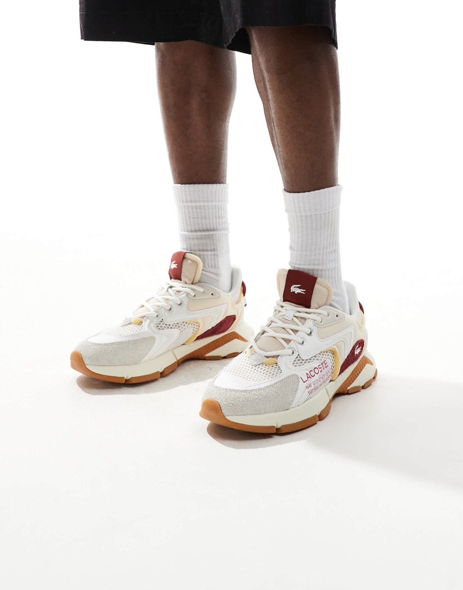 Lacoste l003 neo 124 4 sma trainers in multi - ASOS Sample Sale EU Store