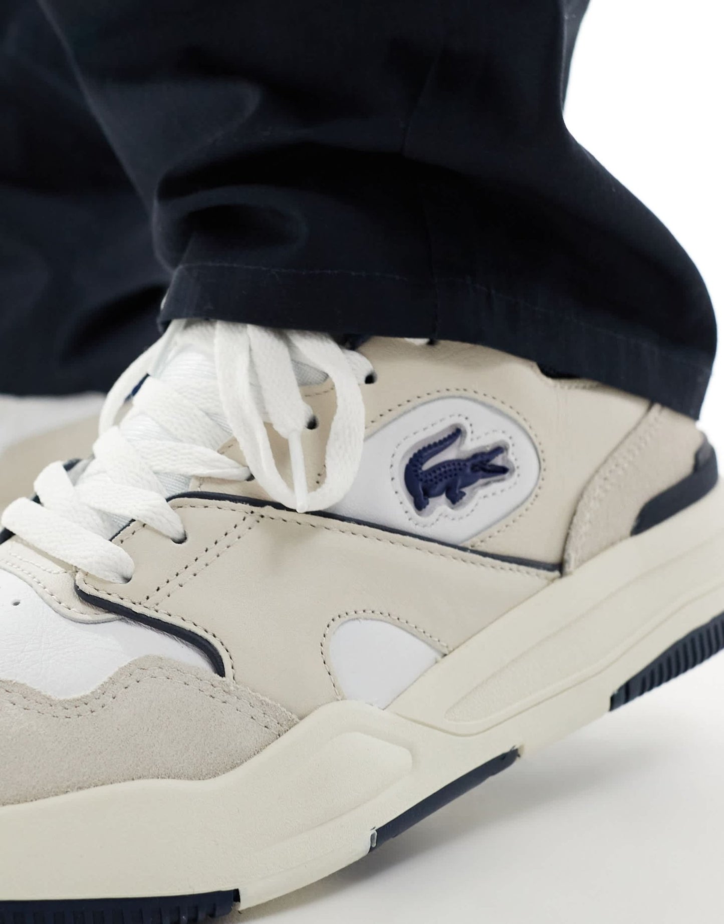 Lacoste lineshot 124 1 sma trainers in multi - ASOS Sample Sale EU Store