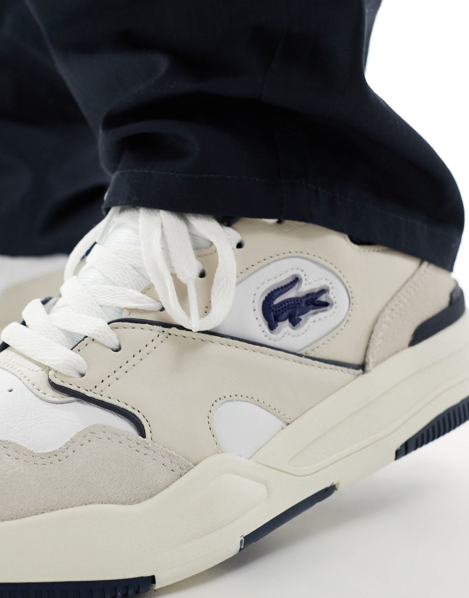 Lacoste lineshot 124 1 sma trainers in multi - ASOS Sample Sale EU Store
