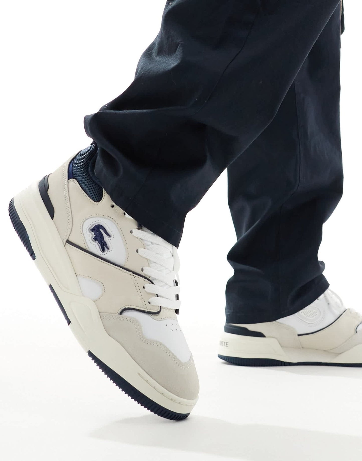 Lacoste lineshot 124 1 sma trainers in multi - ASOS Sample Sale EU Store