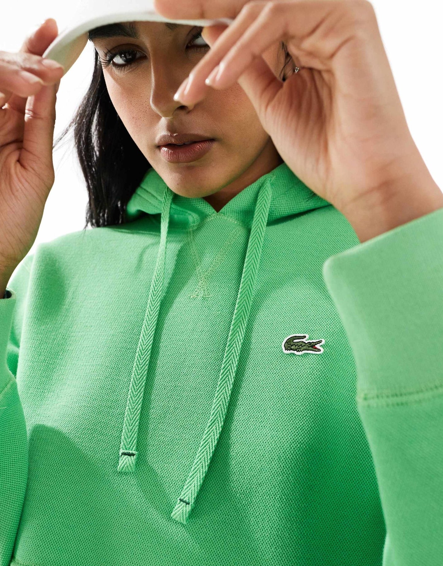 Lacoste logo hoodie in bright green - ASOS Sample Sale EU Store