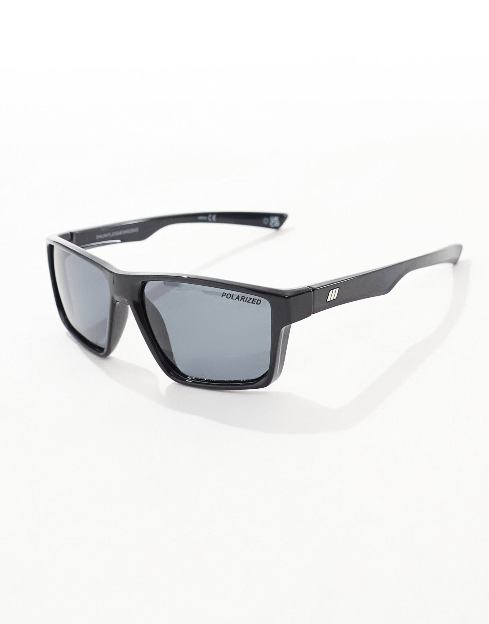 Le Specs dauntless square sunglasses in black - ASOS Sample Sale EU Store
