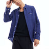 Chemise en coton leesure Lee en bleu moyen