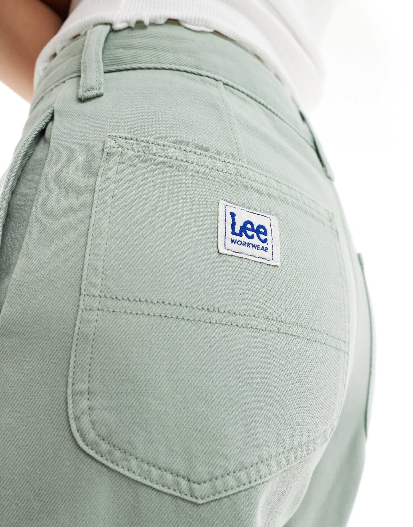Lee relaxed fit chinos in light green grey - ASOS Sample Sale EU Store