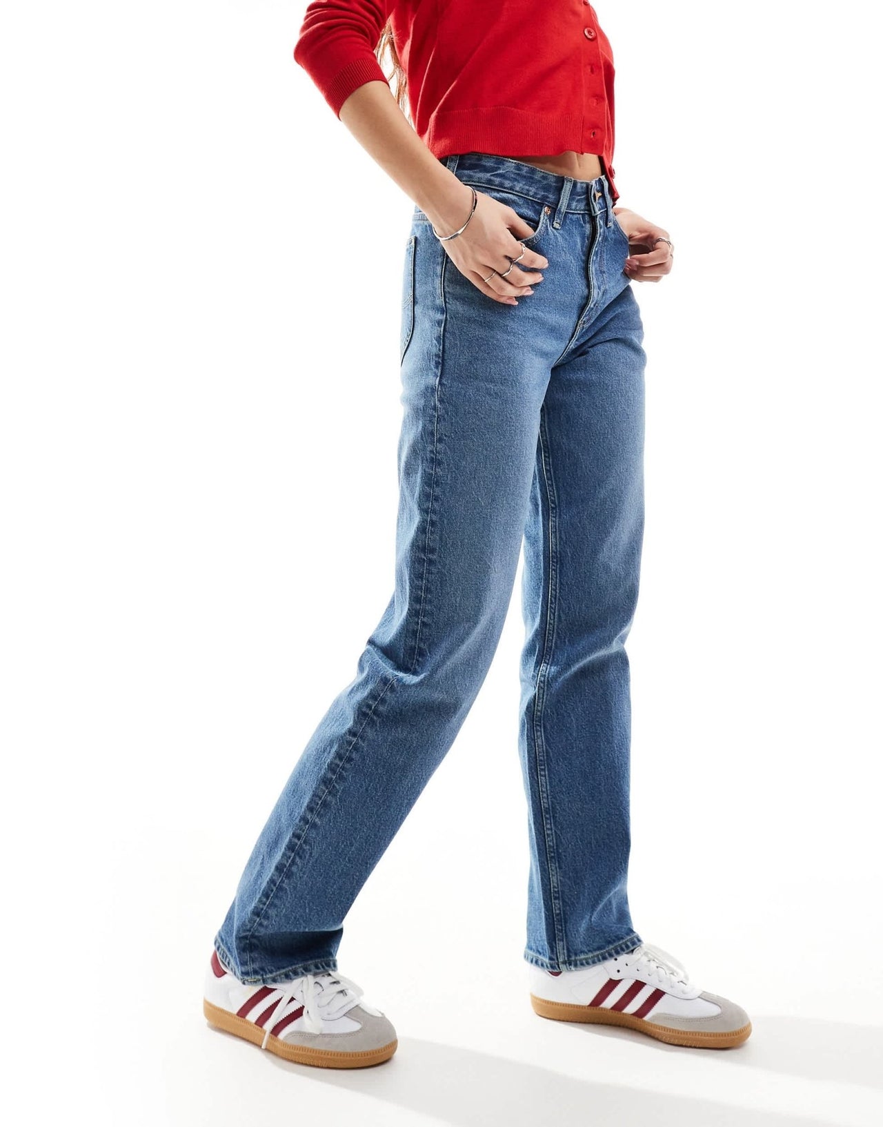Lee Rider classic straight fit jeans in mid wash - ASOS Sample Sale EU Store