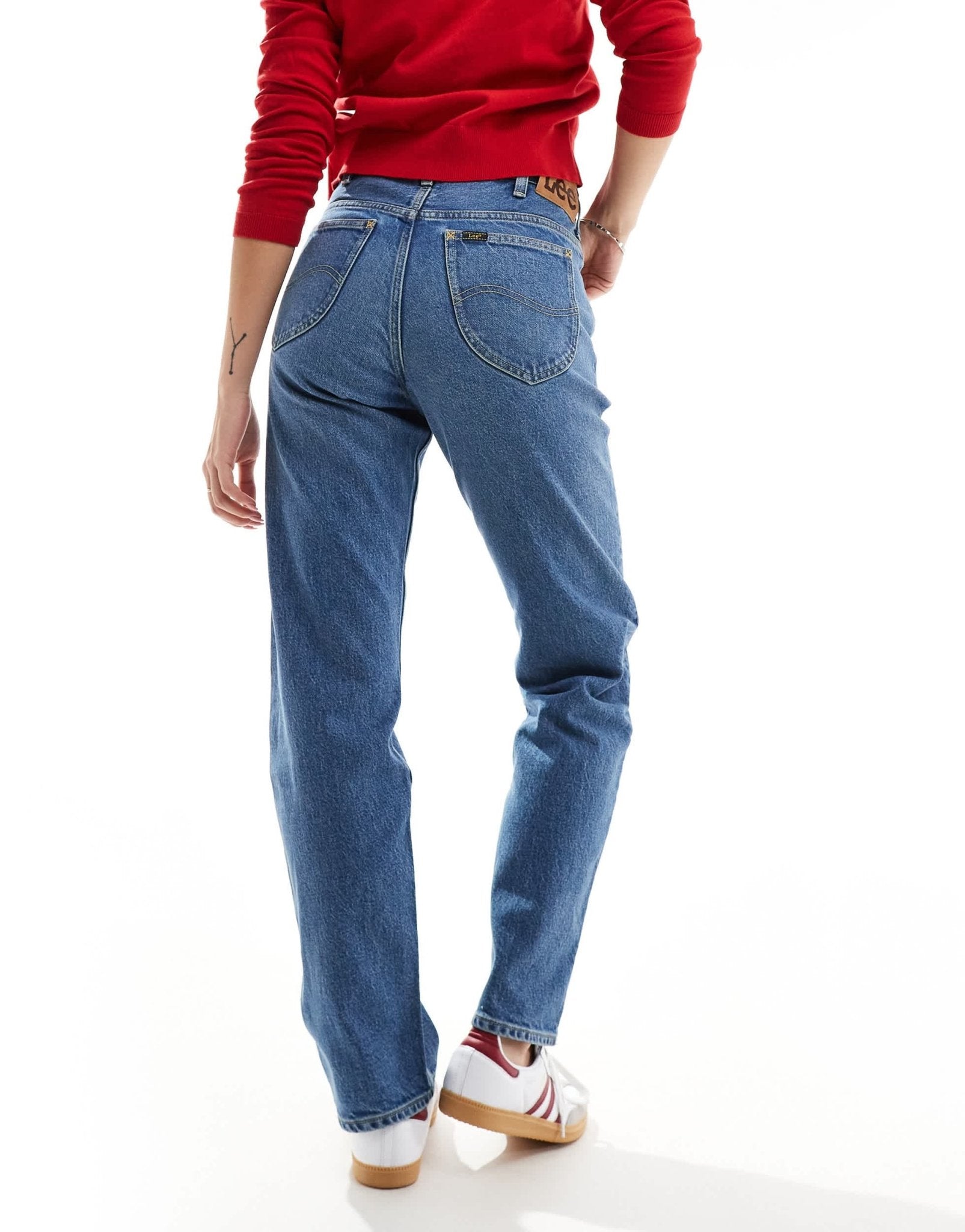 Lee Rider classic straight fit jeans in mid wash - ASOS Sample Sale EU Store