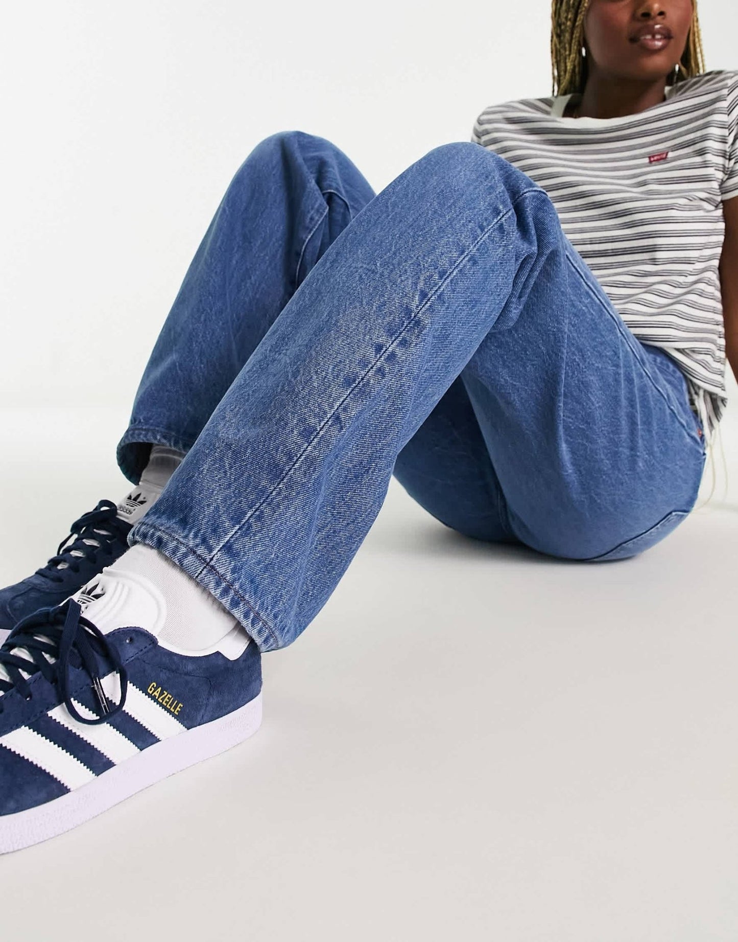 Levi's 501 90s jeans in mid wash blue - ASOS Sample Sale EU Store