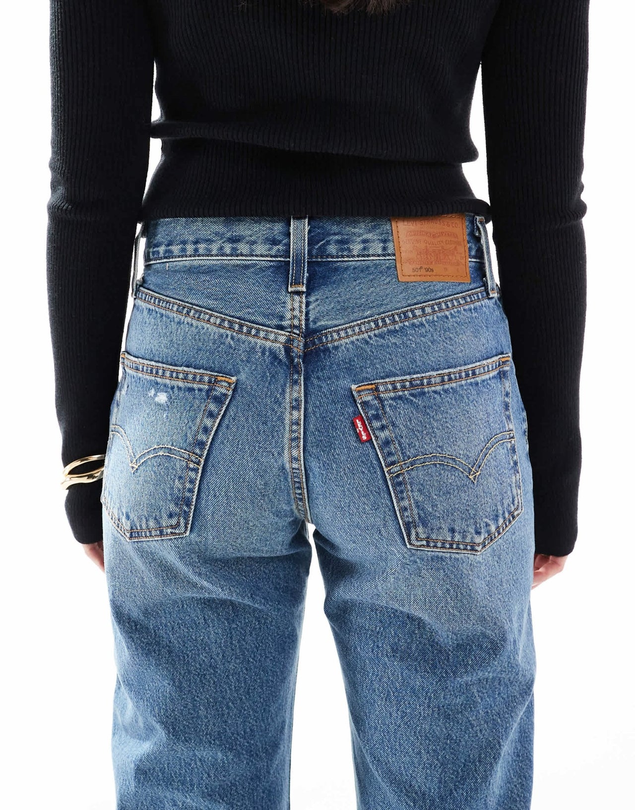 Levi's 501 90's jeans in vintage mid wash blue - ASOS Sample Sale EU Store