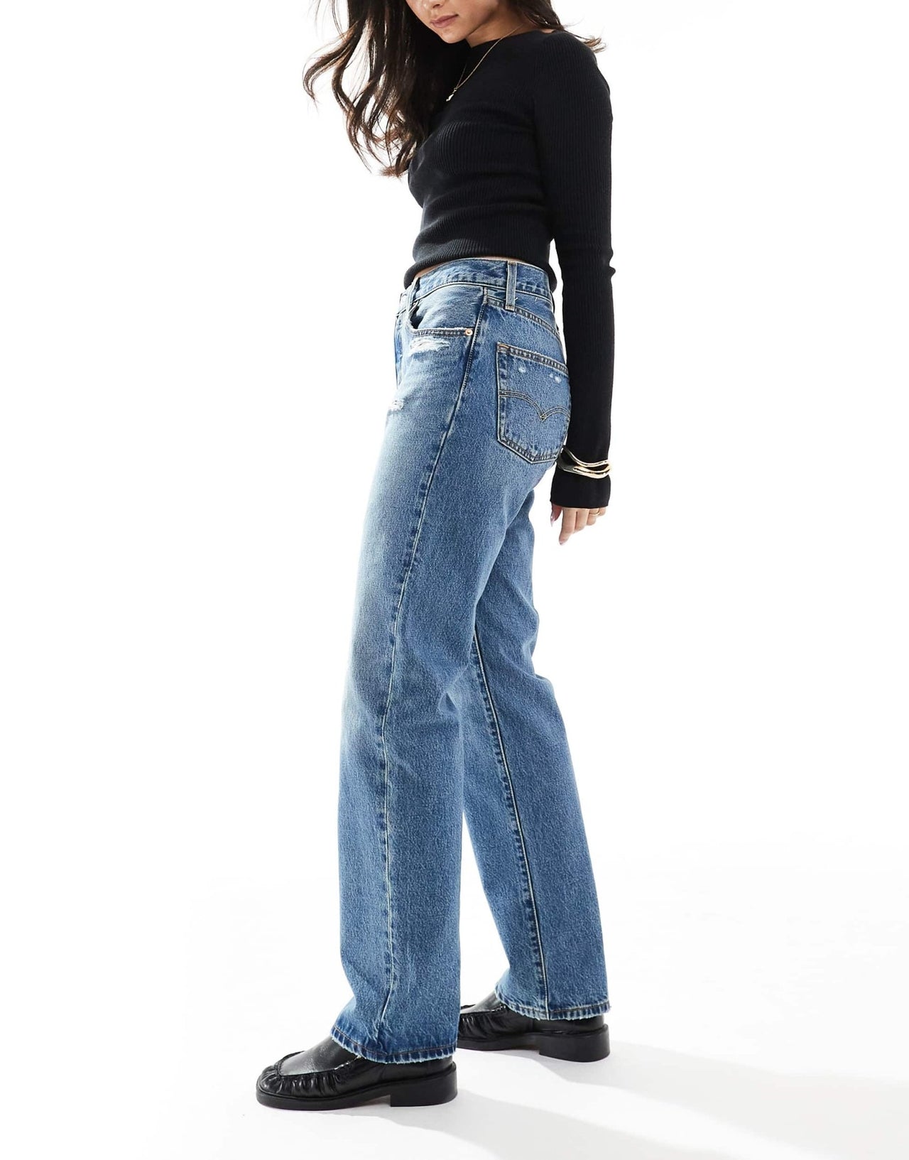 Levi's 501 90's jeans in vintage mid wash blue - ASOS Sample Sale EU Store