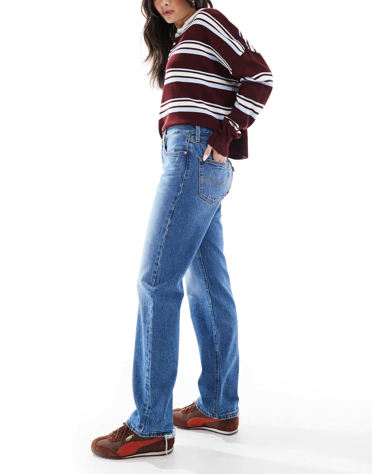 Levi's 501 '90s light weight denim jeans in mid blue - ASOS Sample Sale EU Store