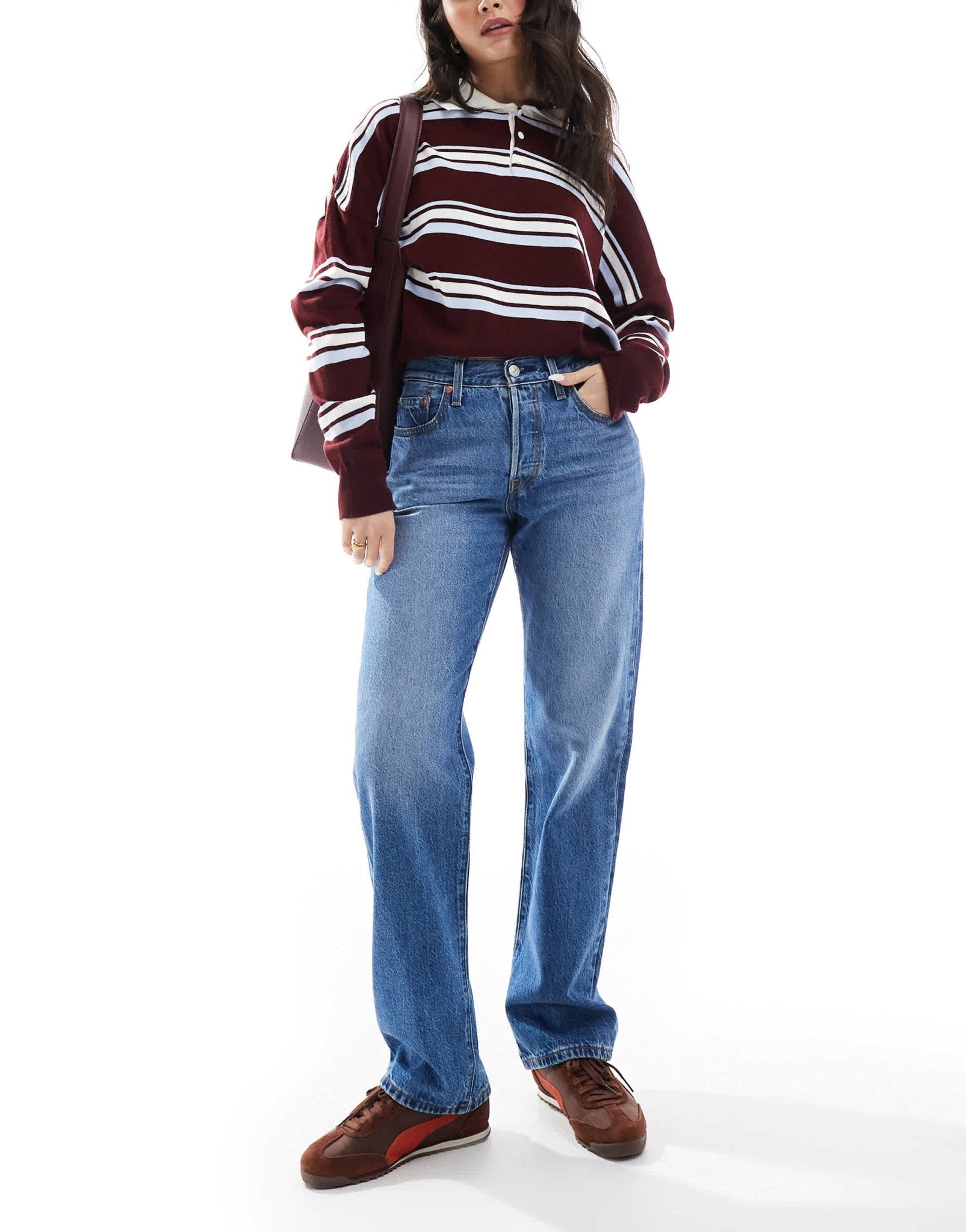 Levi's 501 '90s light weight denim jeans in mid blue - ASOS Sample Sale EU Store