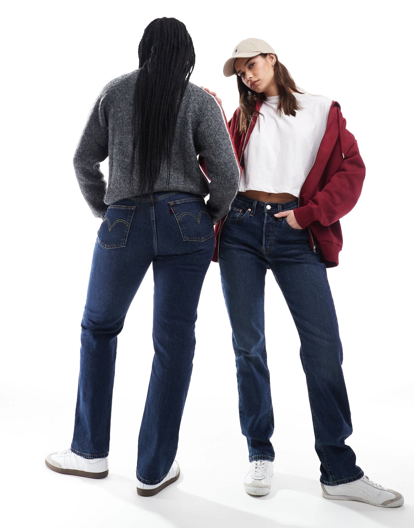 Levi's 501 original straight fit jeans in dark blue wash - ASOS Sample Sale EU Store