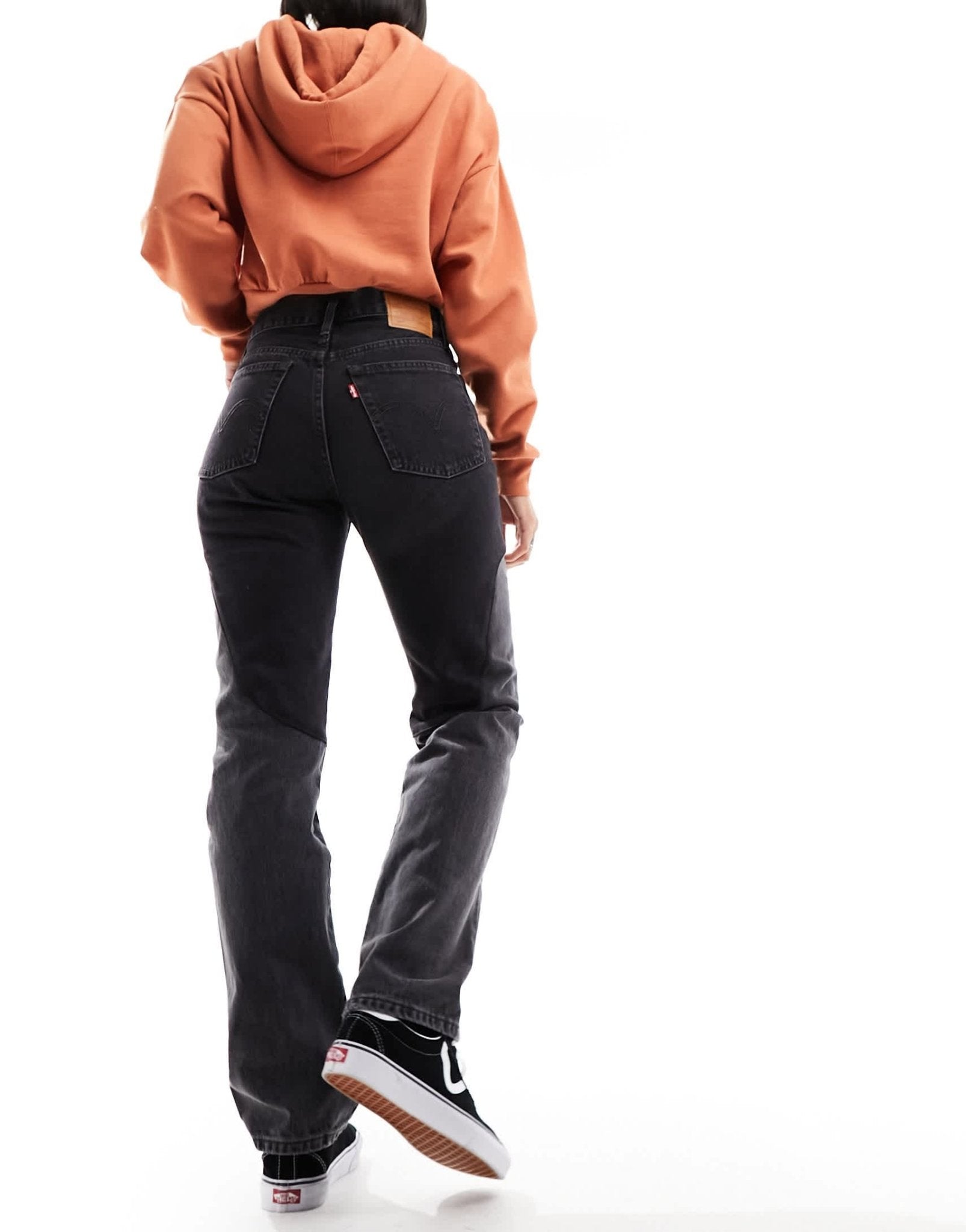 Levi's 501 original straight fit panel jeans in black wash - ASOS Sample Sale EU Store
