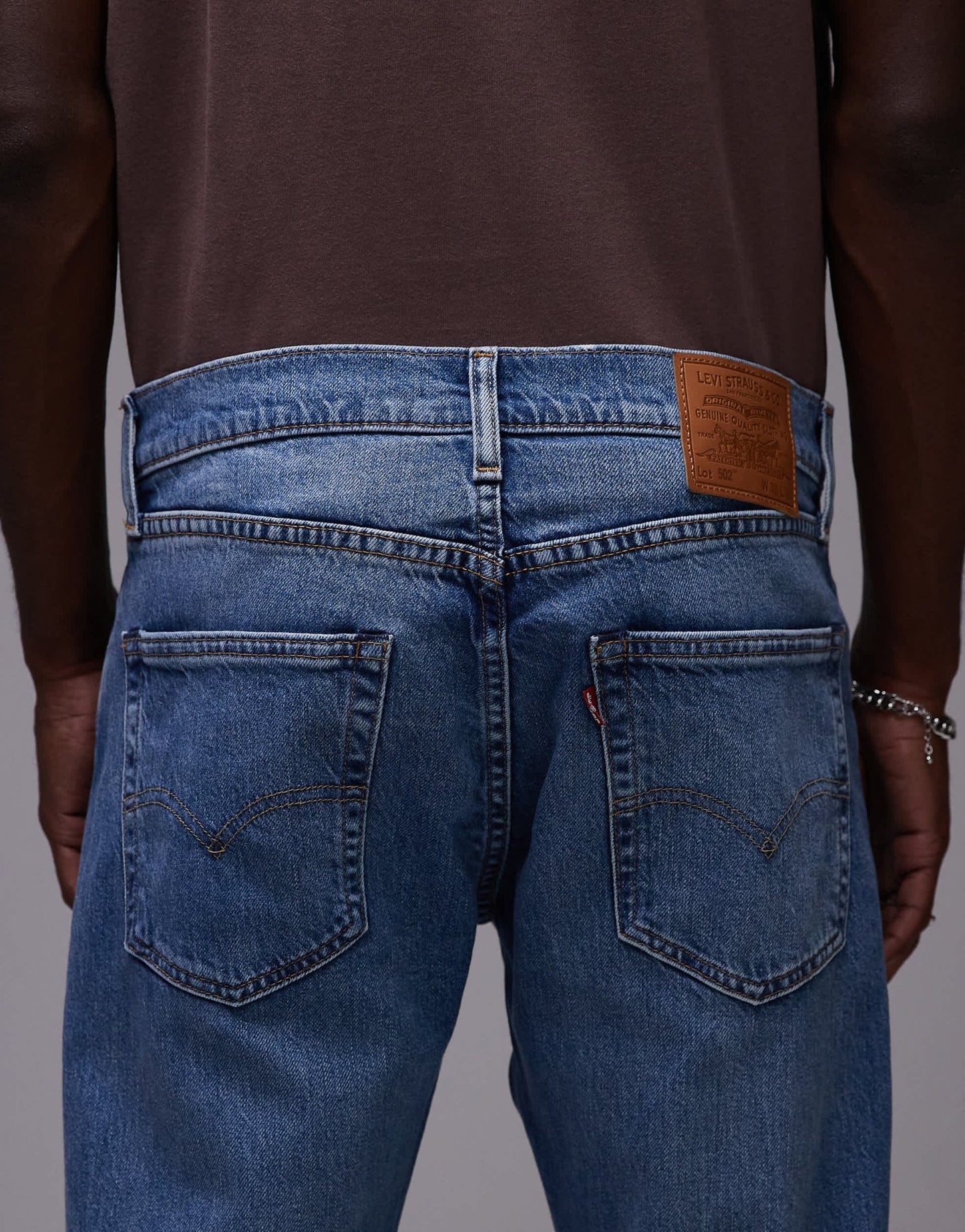 Levi's 502 tapered fit jeans in light blue - ASOS Sample Sale EU Store