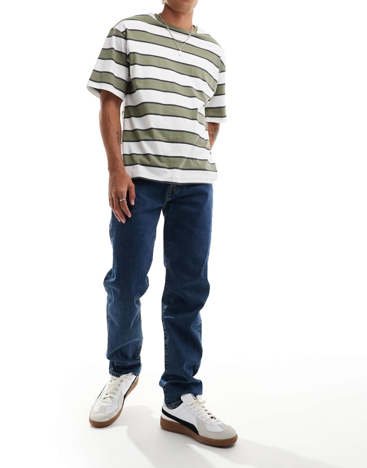 Levi's 502 tapered jeans in mid blue - ASOS Sample Sale EU Store