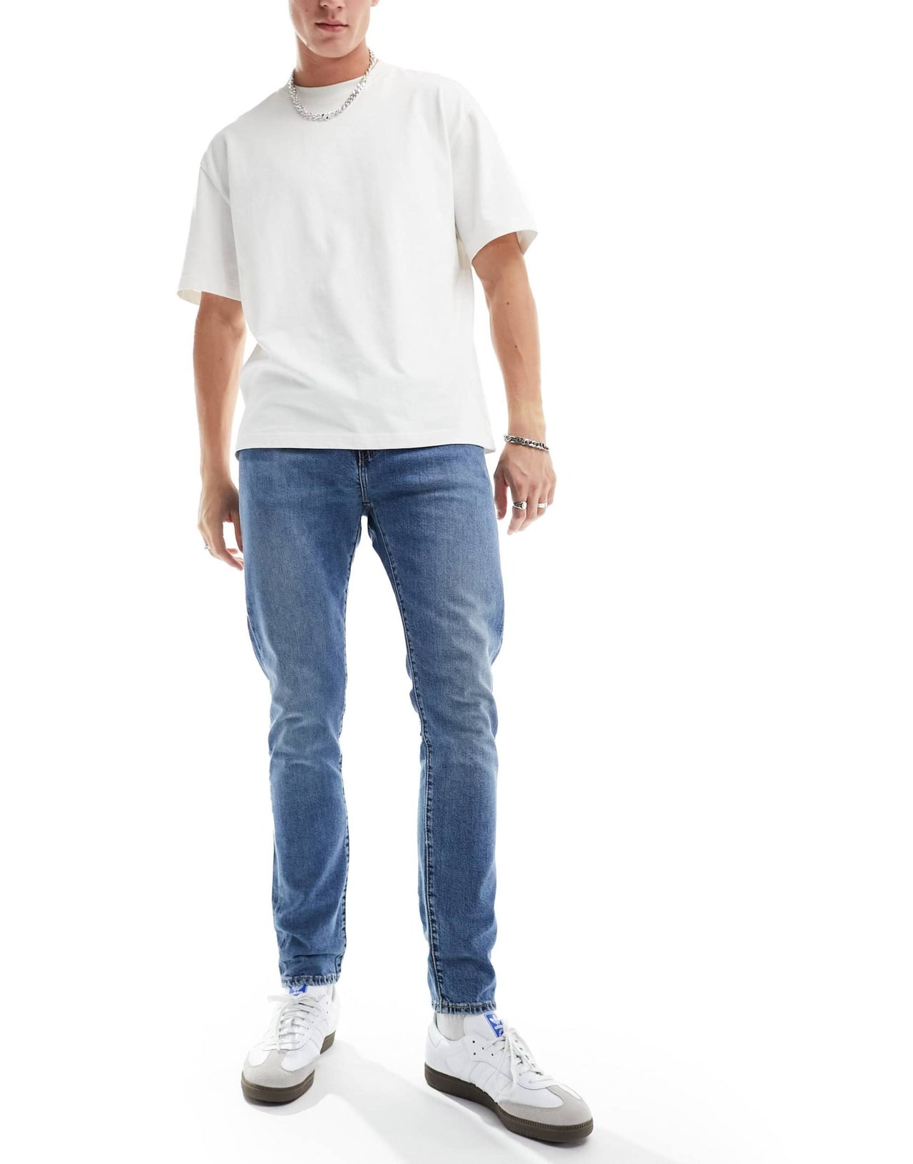 Levi's 512 Slim taper fit jeans in mid blue wash - ASOS Sample Sale EU Store