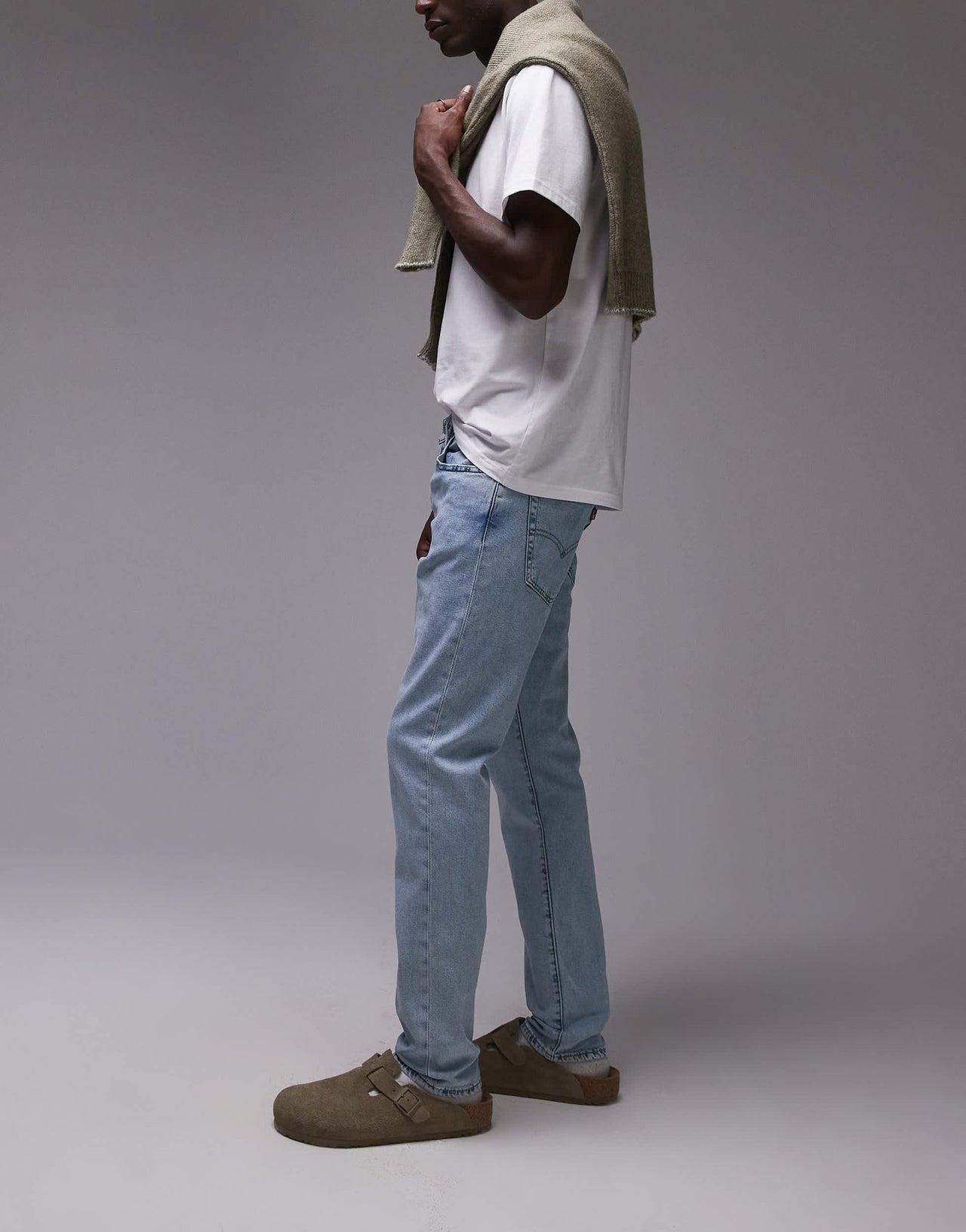 Levi's 512 slim taper jeans in light blue - ASOS Sample Sale EU Store