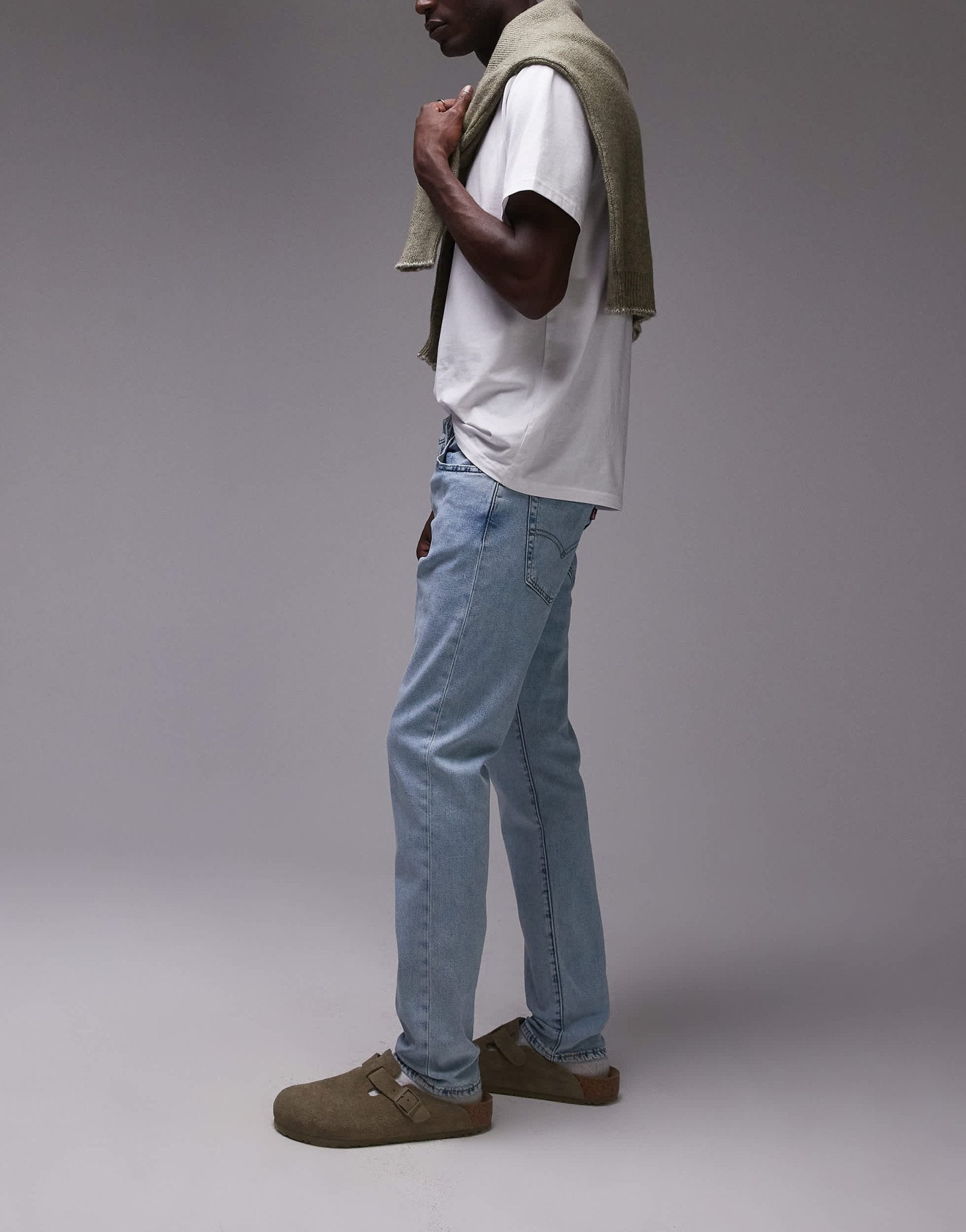 Levi's 512 slim taper jeans in light blue - ASOS Sample Sale EU Store