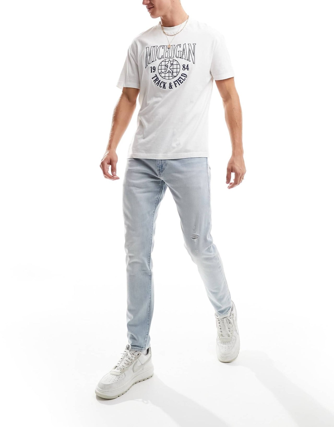 Levi's 512 slim taper jeans in light blue wash - ASOS Sample Sale EU Store