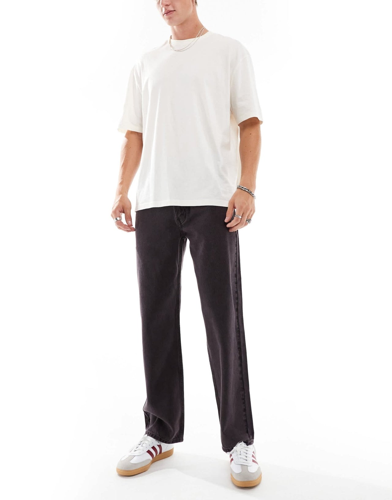 Levi's 565 '97 loose straight fit jeans in washed black with purple tint - ASOS Sample Sale EU Store