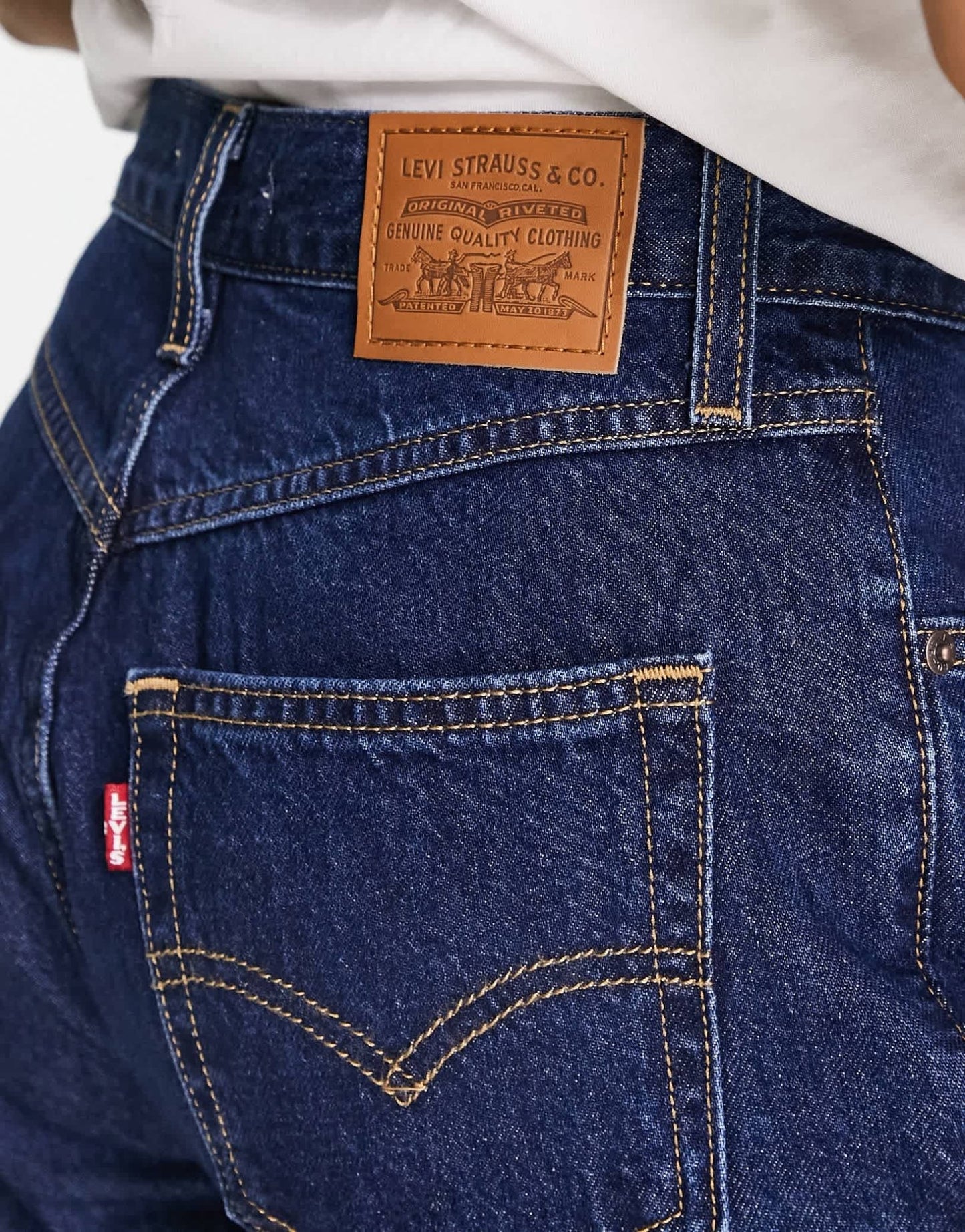 Levi's 80's mom jeans in dark wash - ASOS Sample Sale EU Store