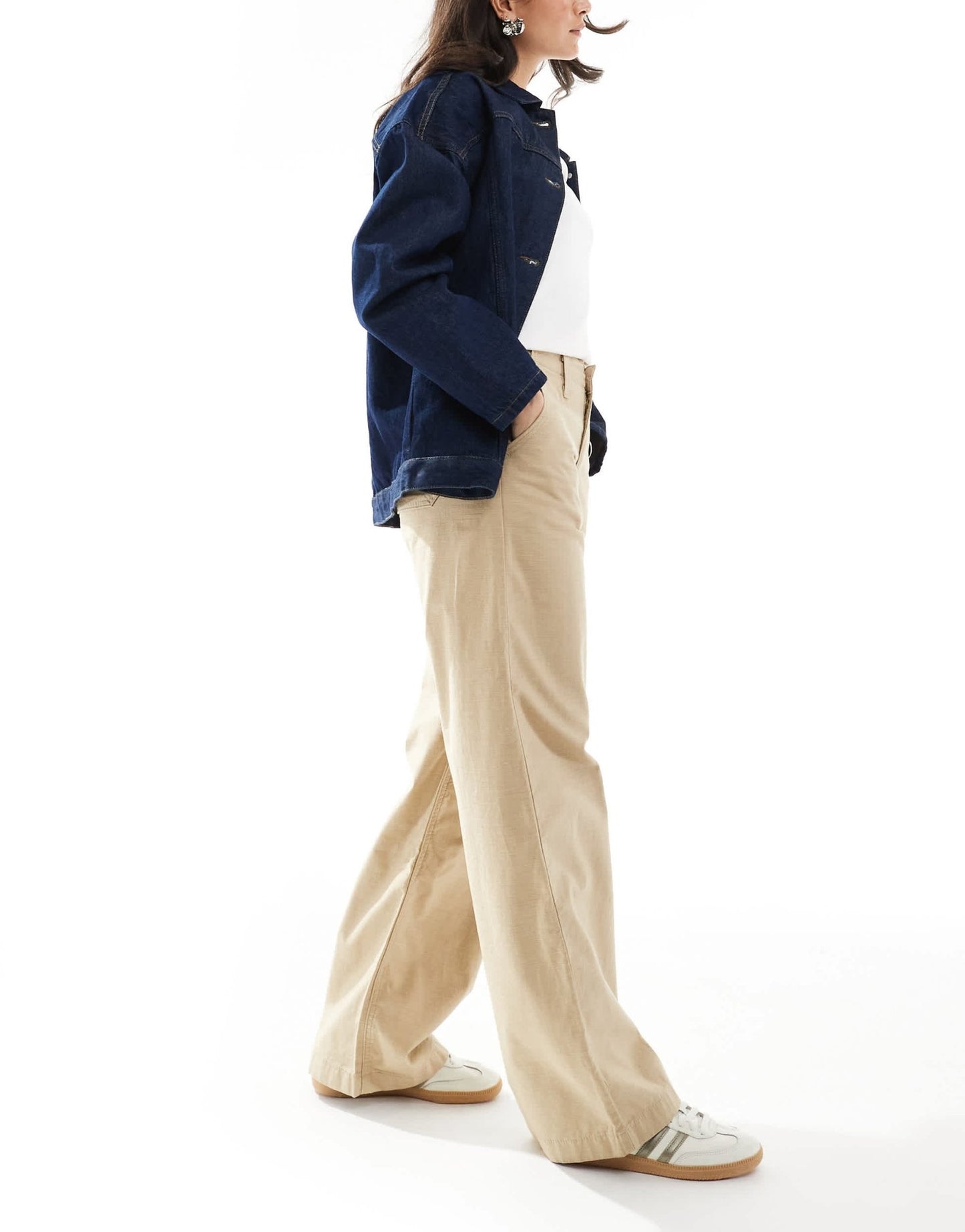 Levi's 90s straight trousers in beige - ASOS Sample Sale EU Store