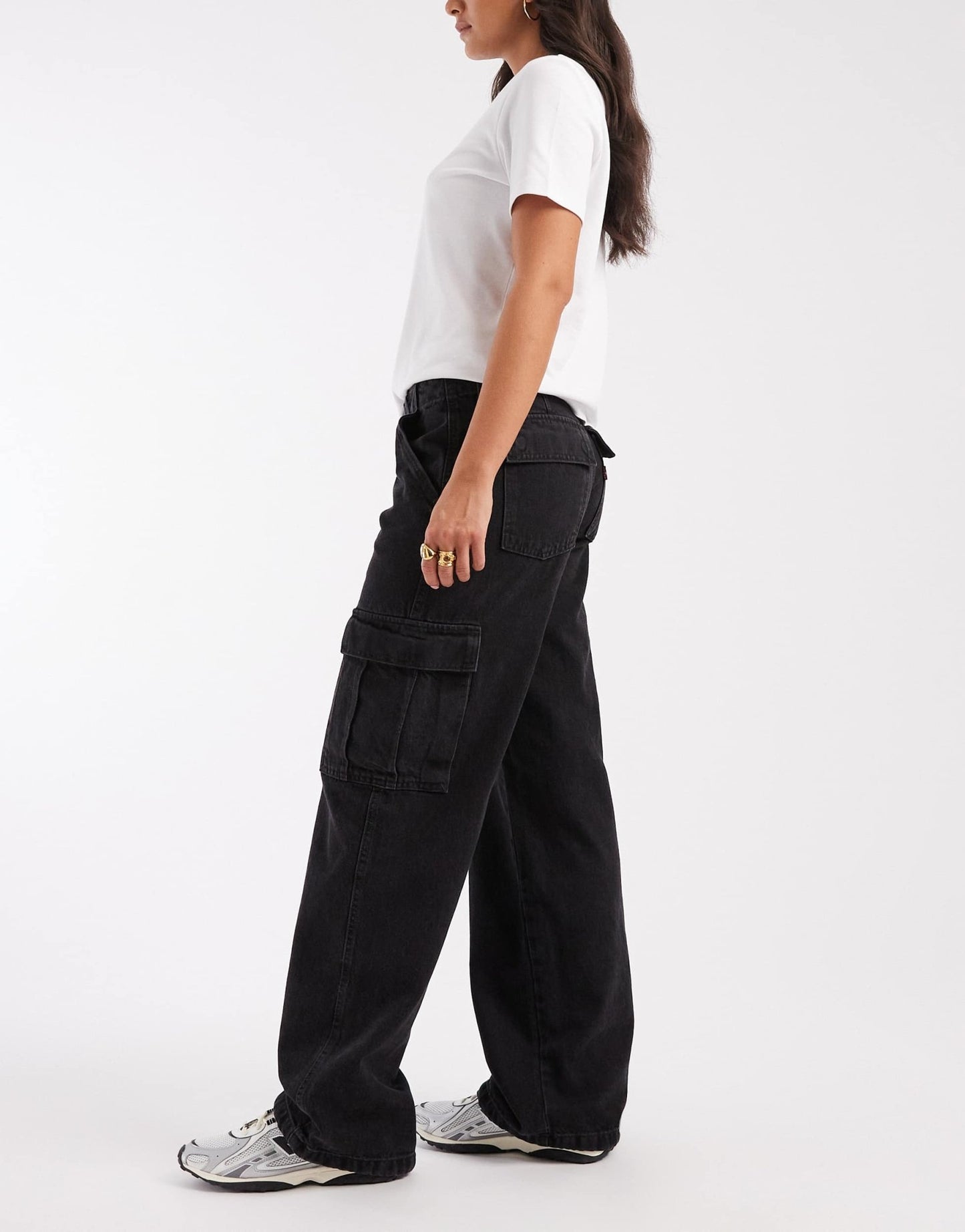 Levi's '94 baggy cargo jeans in black - ASOS Sample Sale EU Store