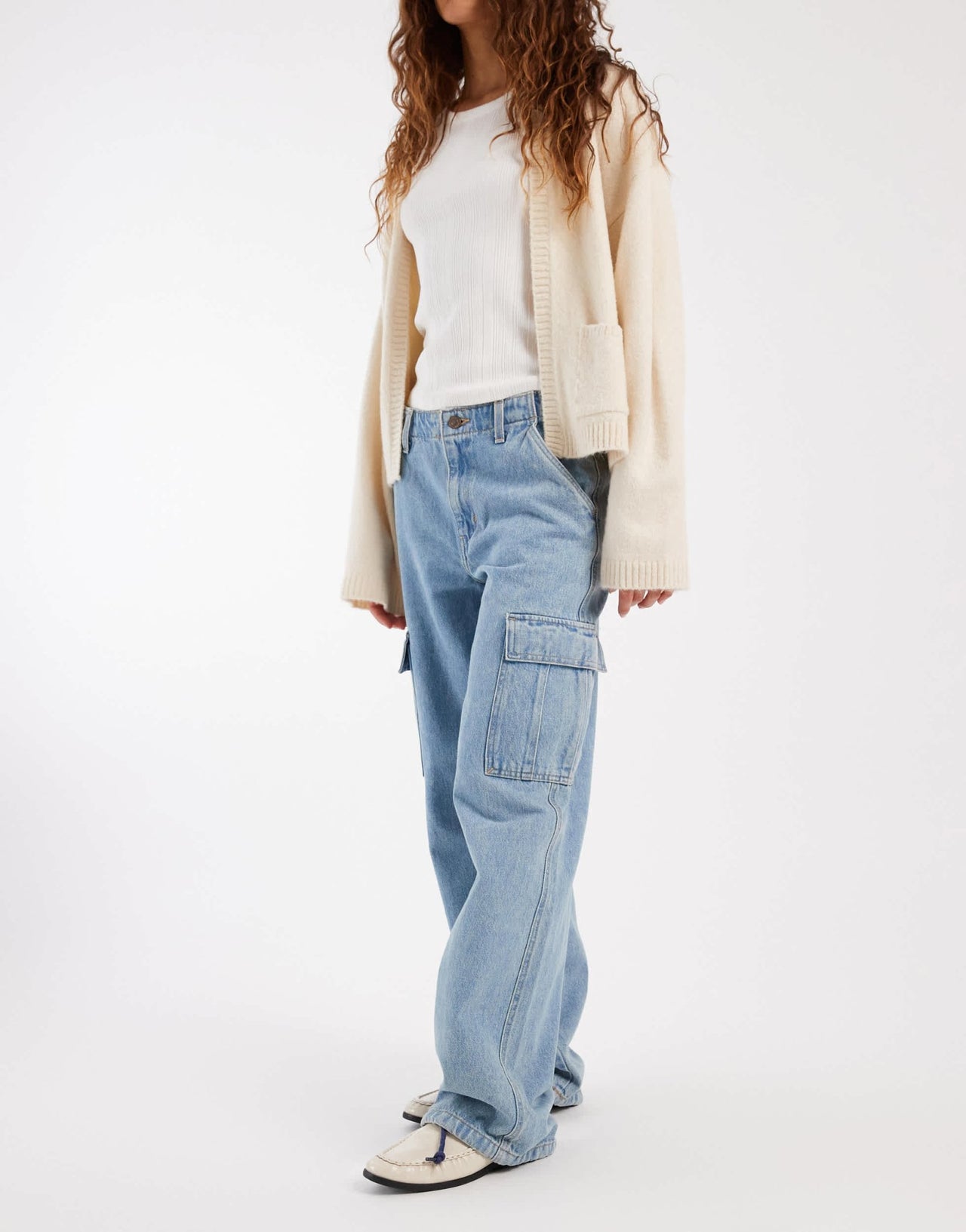 Levi's '94 baggy cargo jeans in light blue - ASOS Sample Sale EU Store