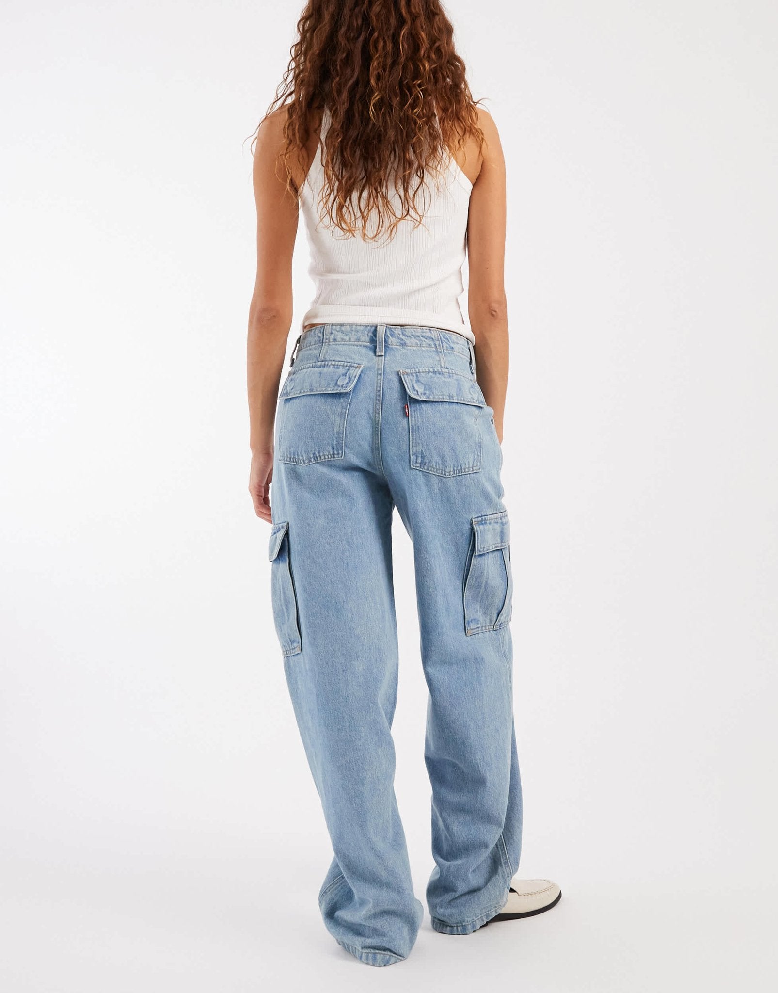 Levi's '94 baggy cargo jeans in light blue - ASOS Sample Sale EU Store
