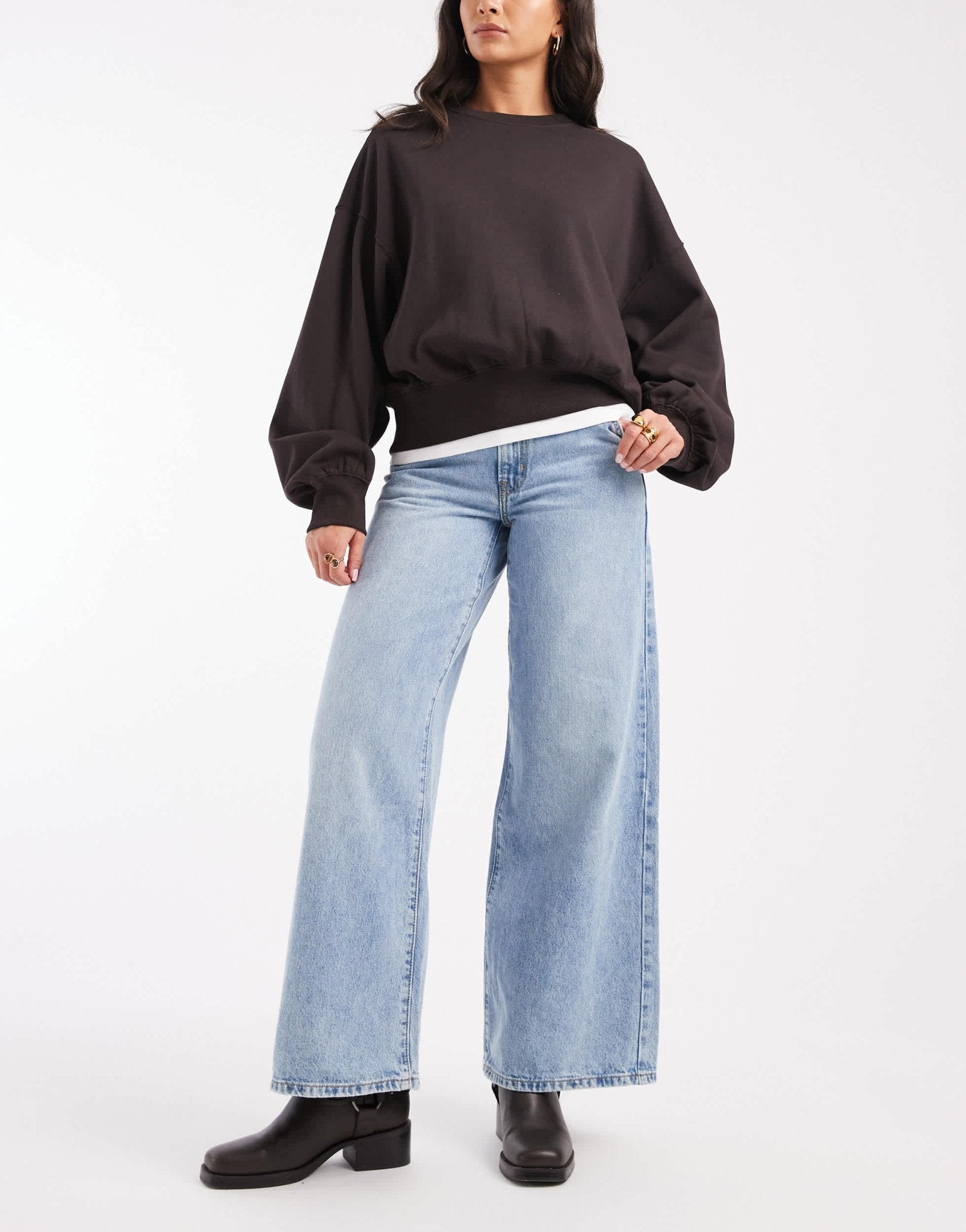 Levi's '94 baggy wide leg jeans in light blue wash - ASOS Sample Sale EU Store